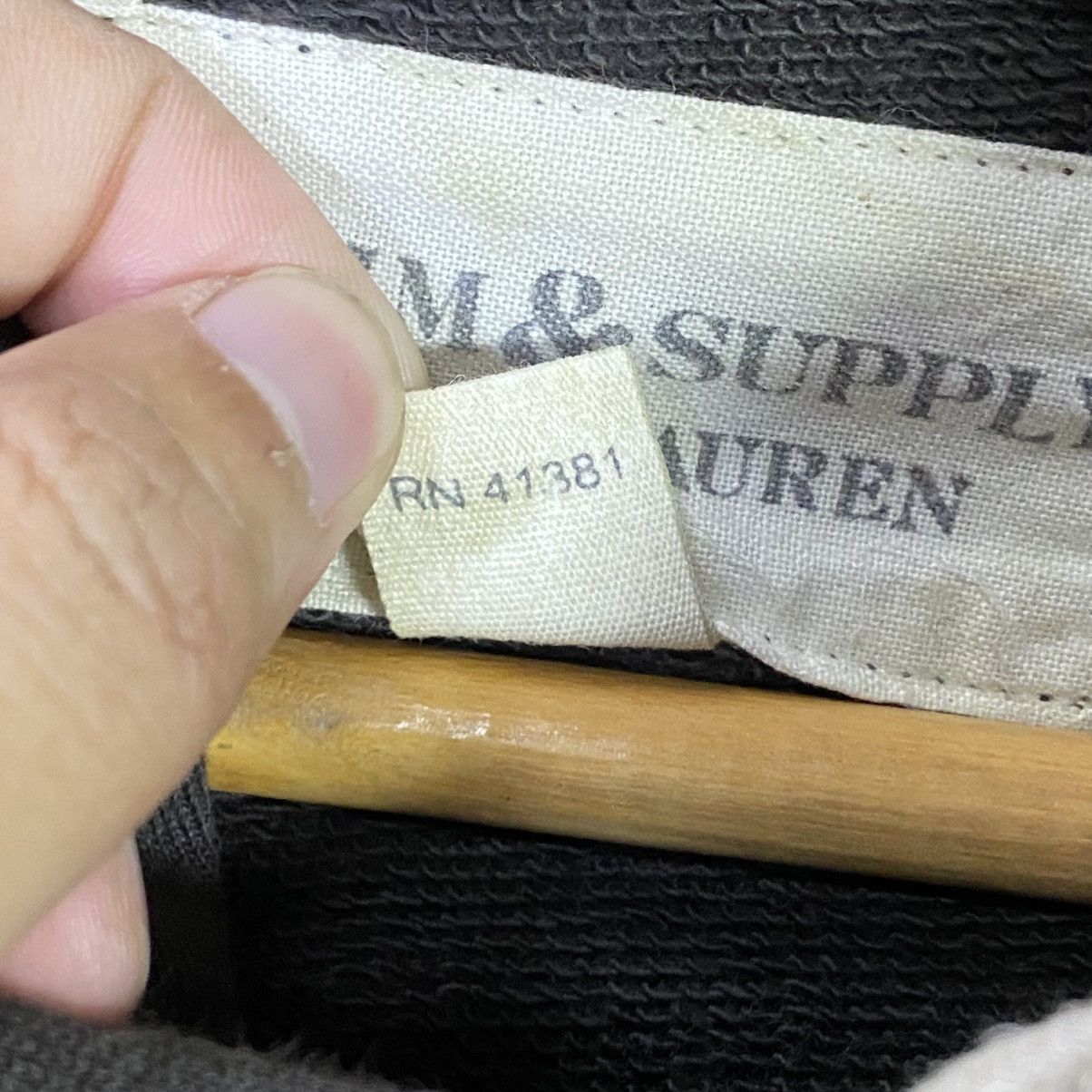 Denim & Supply Ralph Lauren DENIM & SUPPLY By RALPH LAUREN Big Logo Loose Fit Hoodie Size US M / EU 48-50 / 2 - 6 Thumbnail