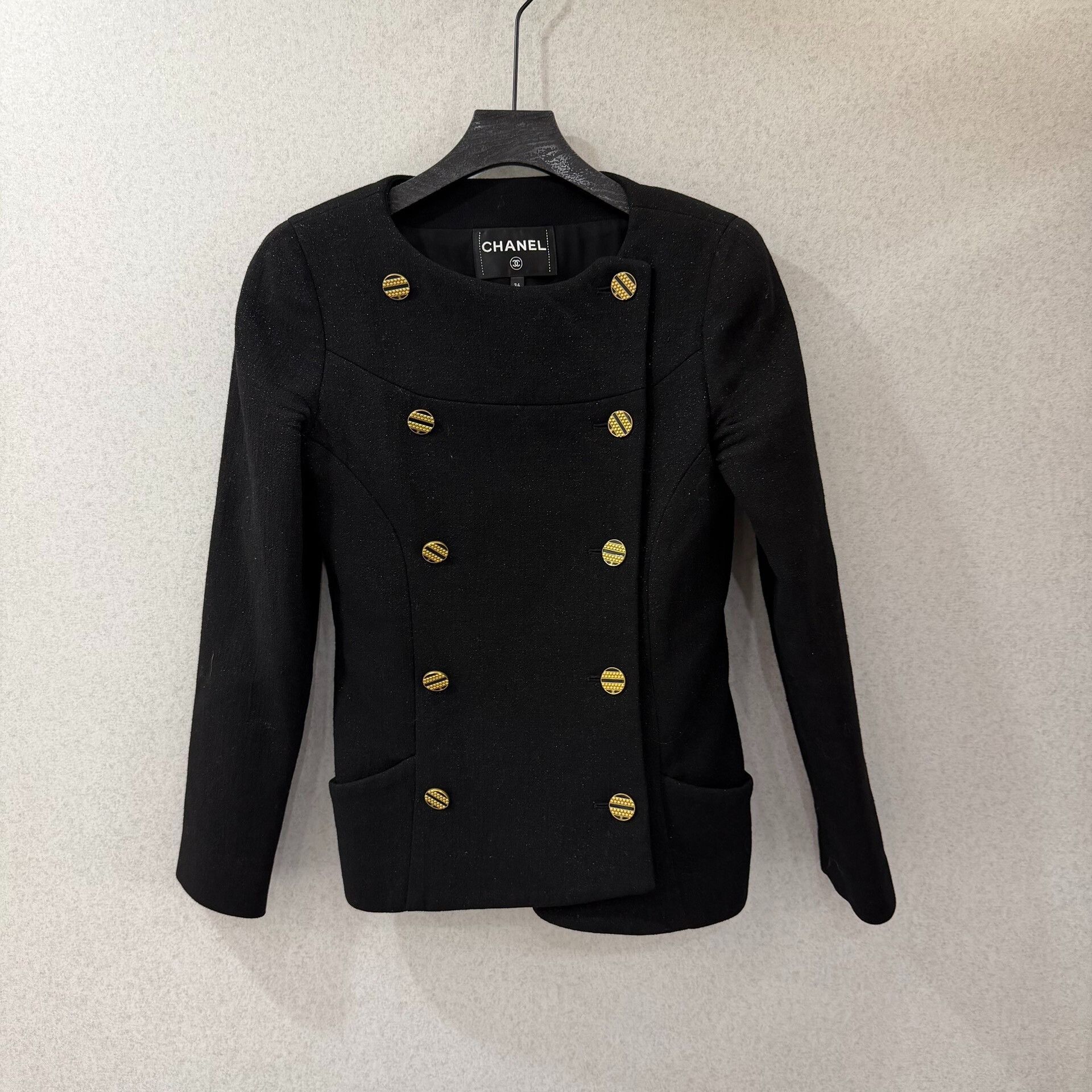 Chanel Chanel Black Jacket it_42 Women Size M / US 6-8 / IT 42-44 - 1 Thumbnail