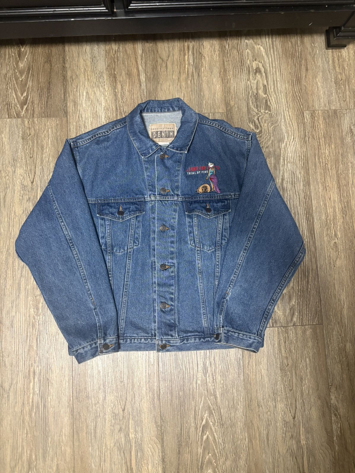 Other Journey “Trial By Fire” Jean Jacket Size US L / EU 52-54 / 3 - 1 Thumbnail