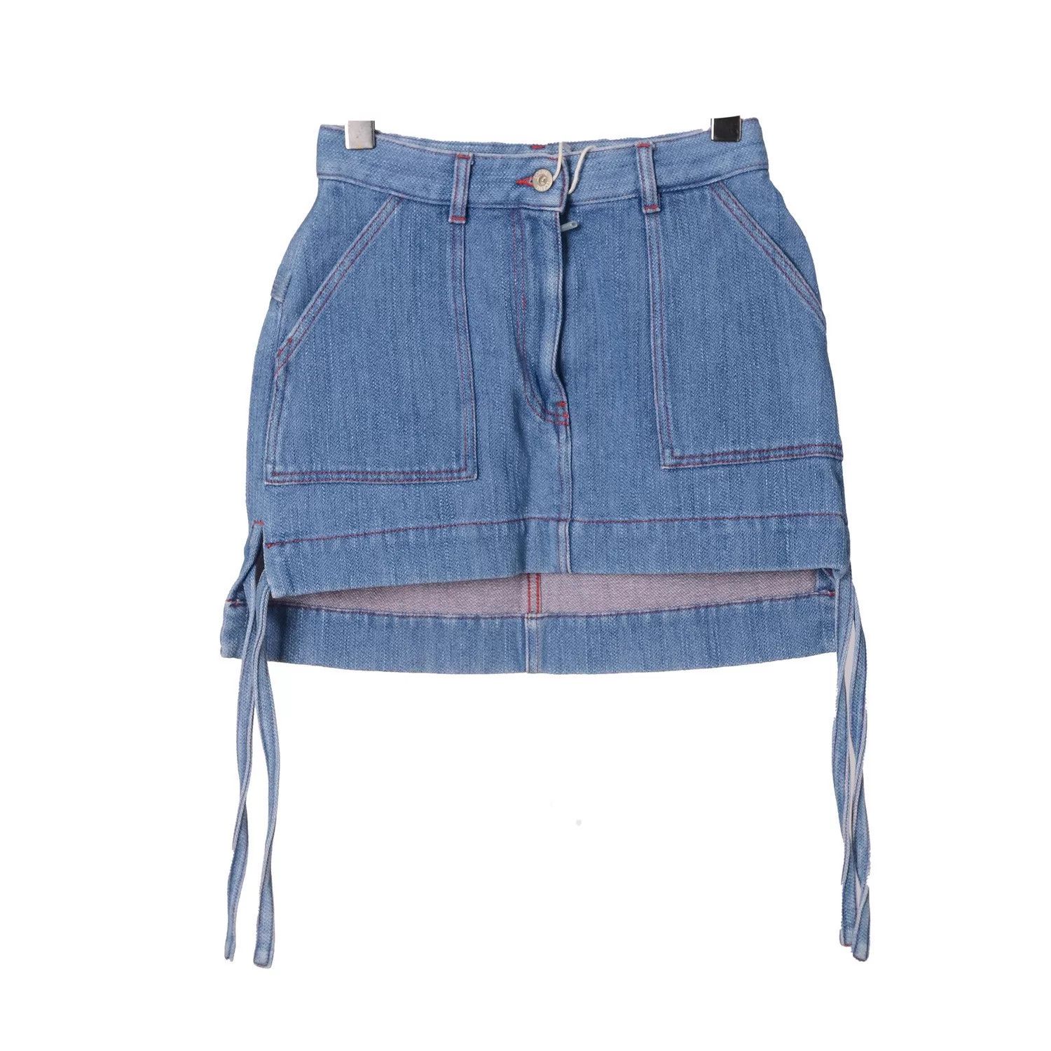 Loewe LOEWE denim short skirt Size 24" / US 00 / IT 34 - 1 Thumbnail