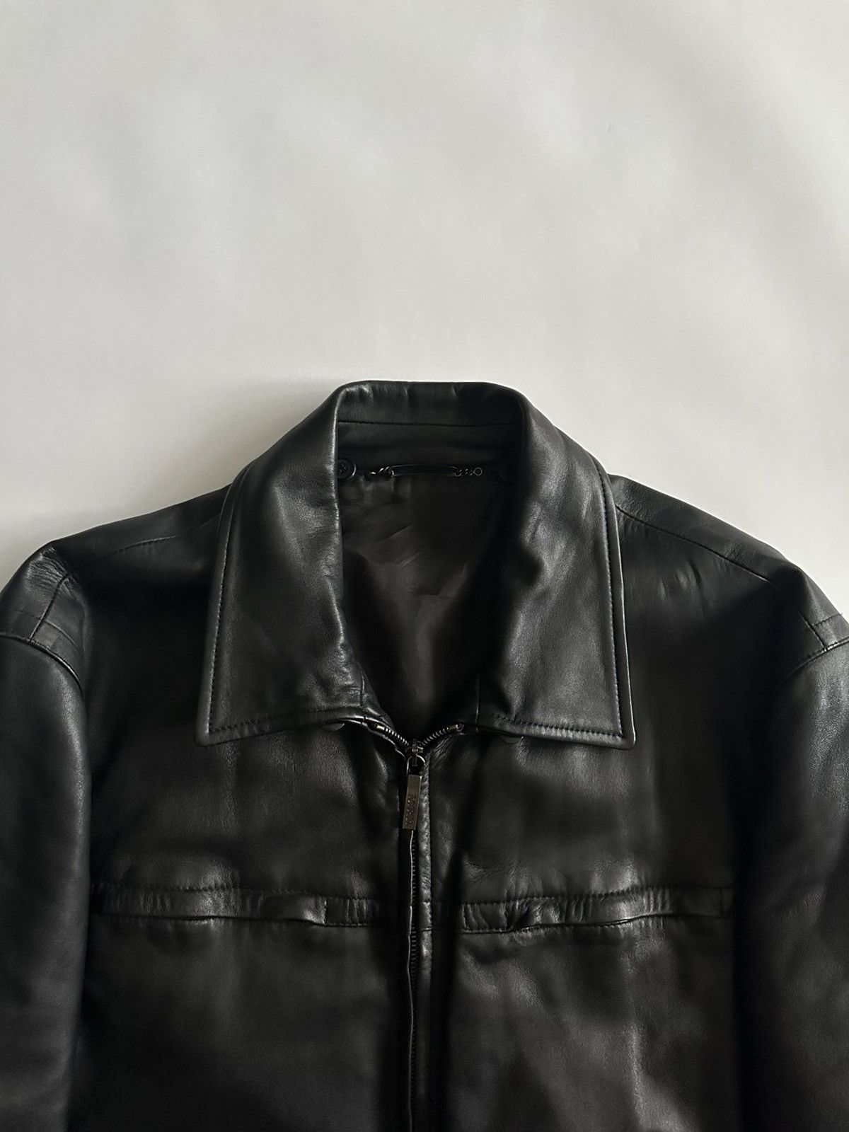 Versace Versace 2000’s Leather Jacket Size US L / EU 52-54 / 3 - 7 Thumbnail