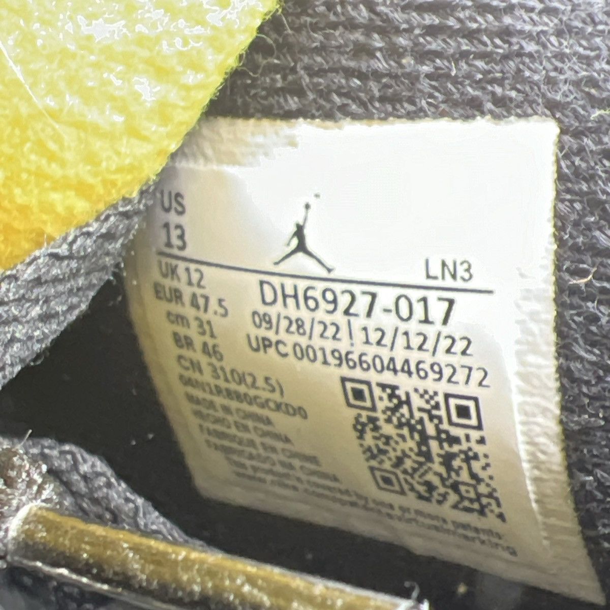 Jordan Brand Air Jordan 4 Thunder Size US 13 / EU 46 - 9 Thumbnail