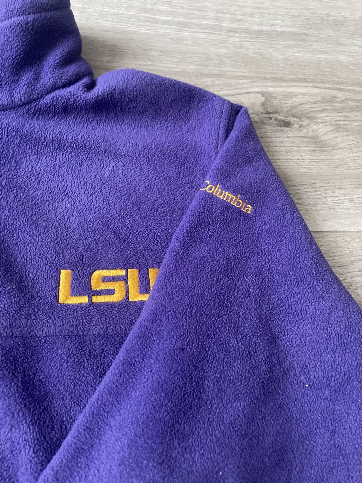 Columbia × Vintage Early 2000s LSU Columbia fleece Size US M / EU 48-50 / 2 - 2 Thumbnail