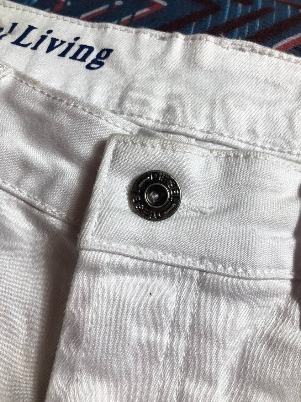 Japanese Brand Crazy Crash Dirty Baggy Faded Jean Japan Avant Garde Style Size US 33 - 20 Thumbnail