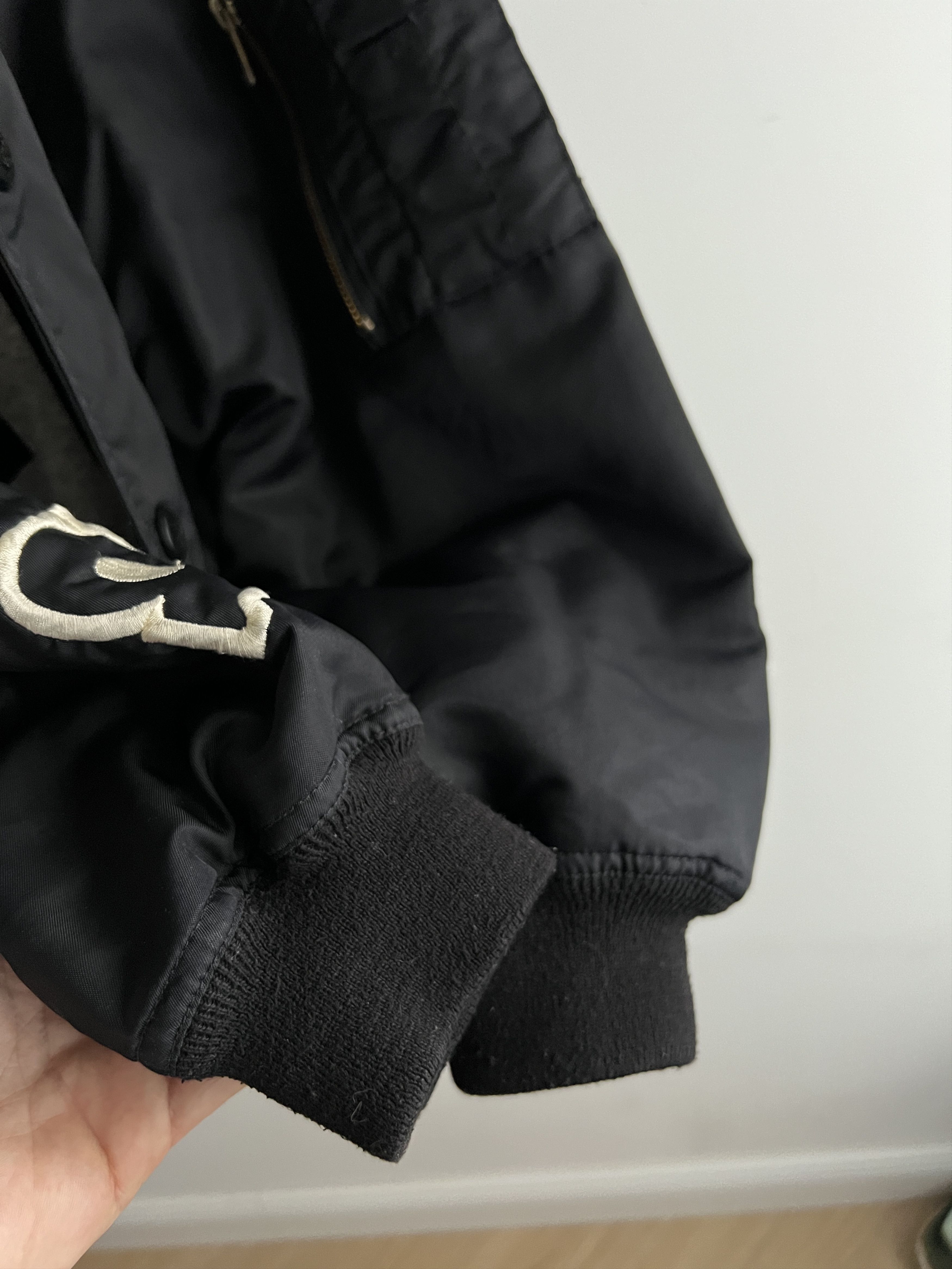 Kappa × Vintage Vintage 90s Kappa Italy Nylon Bomber Jacket Size US S / EU 44-46 / 1 - 13 Thumbnail