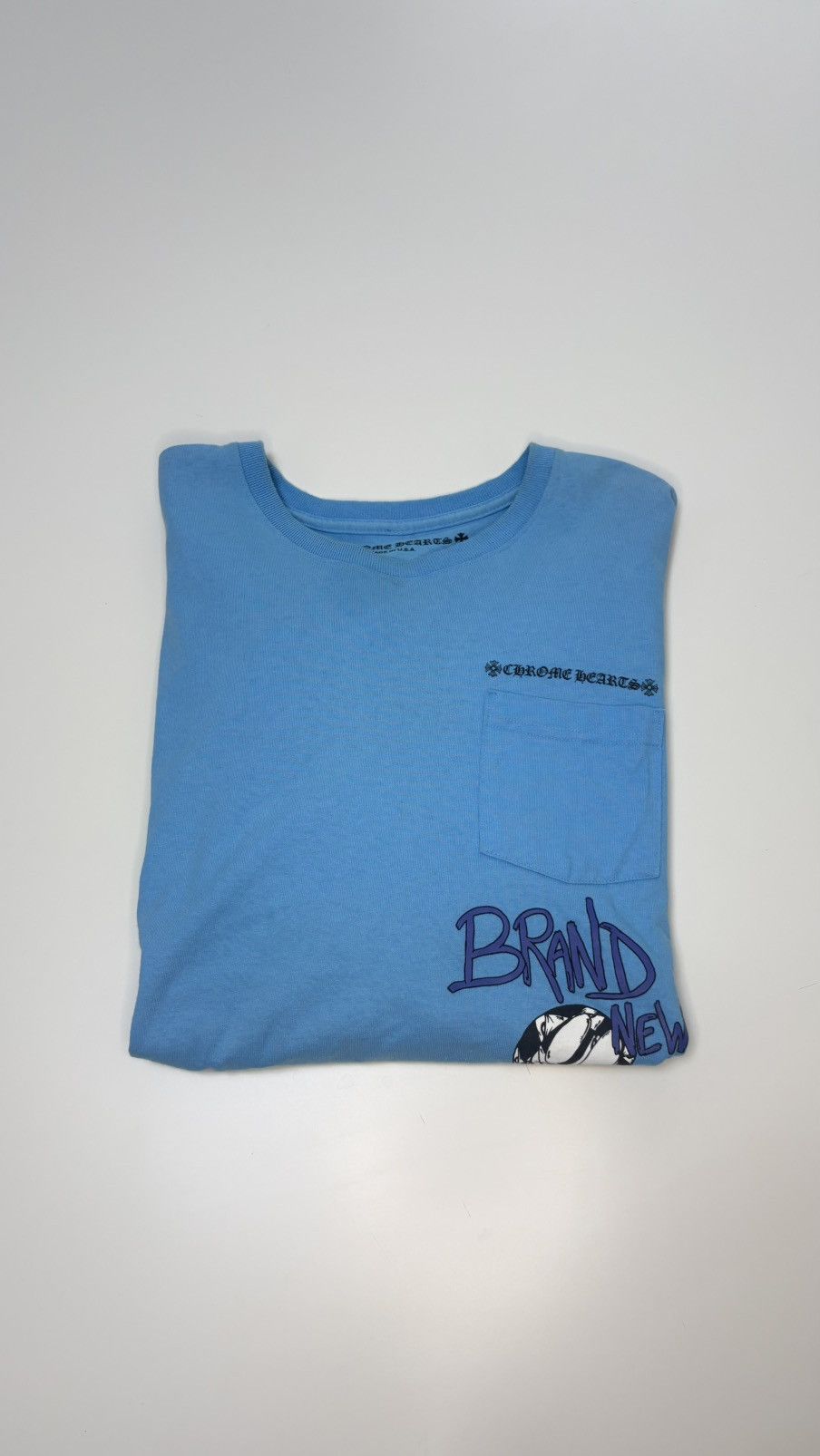 Chrome Hearts Chrome Hearts Matty Boy Long Sleeve Blue Brand New Print Size US L / EU 52-54 / 3 - 1 Thumbnail