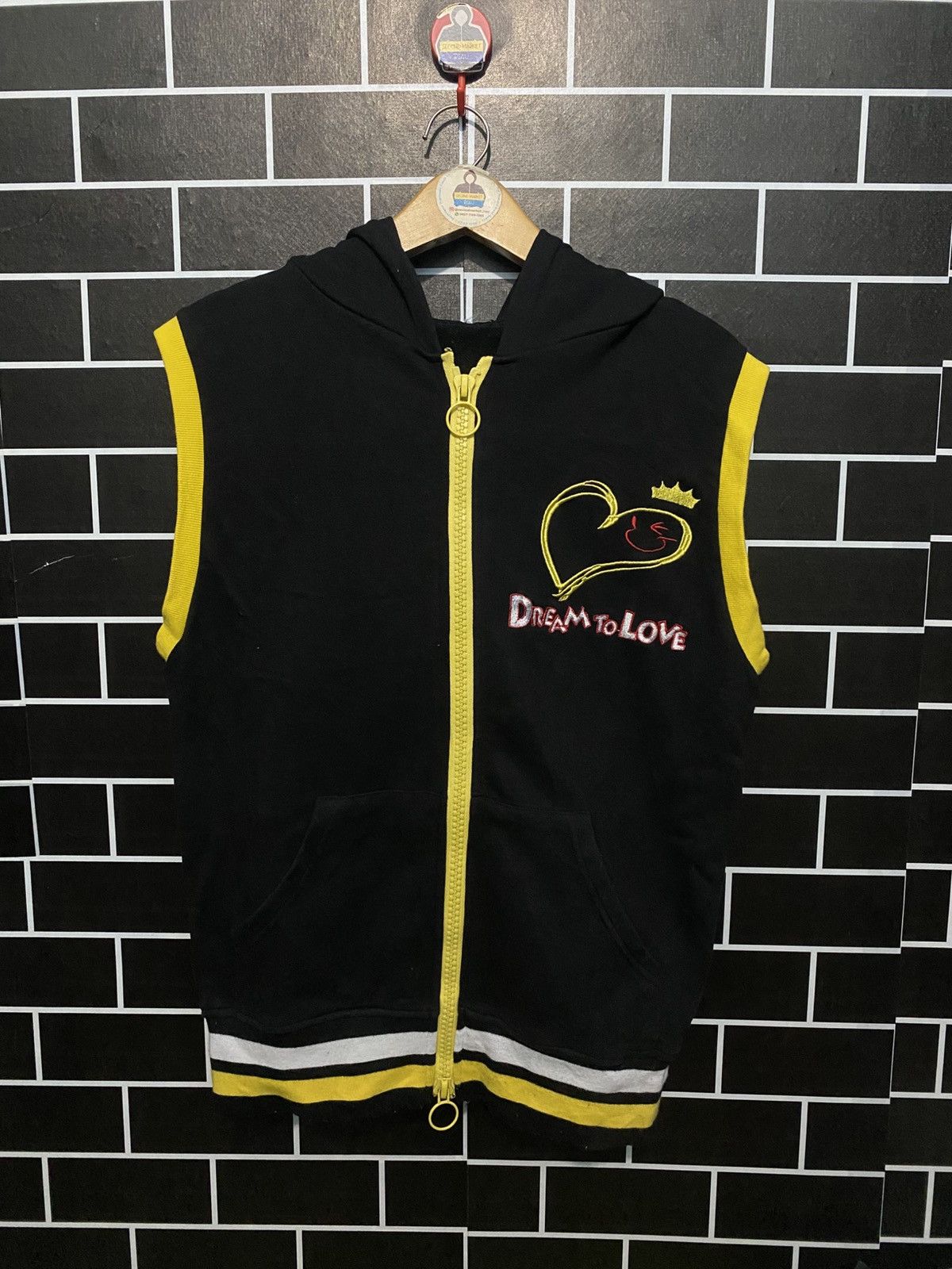 Japanese Brand Yusuke kamiji hoodie vest sleeveless hoodie japanese Size US L / EU 52-54 / 3 - 2 Thumbnail