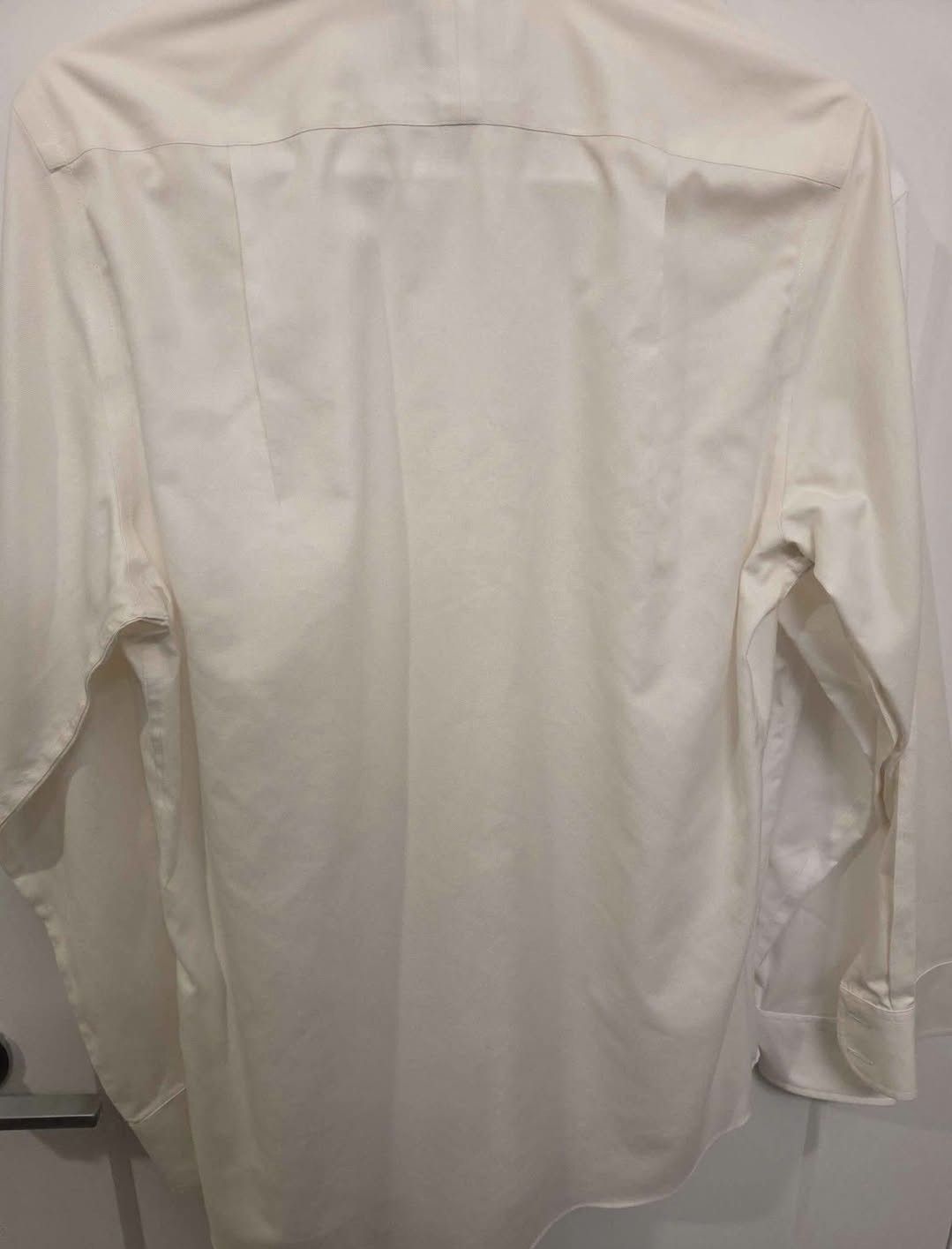 Other TWO Men's Small Slim / 14 - 14.5 White Dress Shirts Size US S / EU 44-46 / 1 - 8 Thumbnail