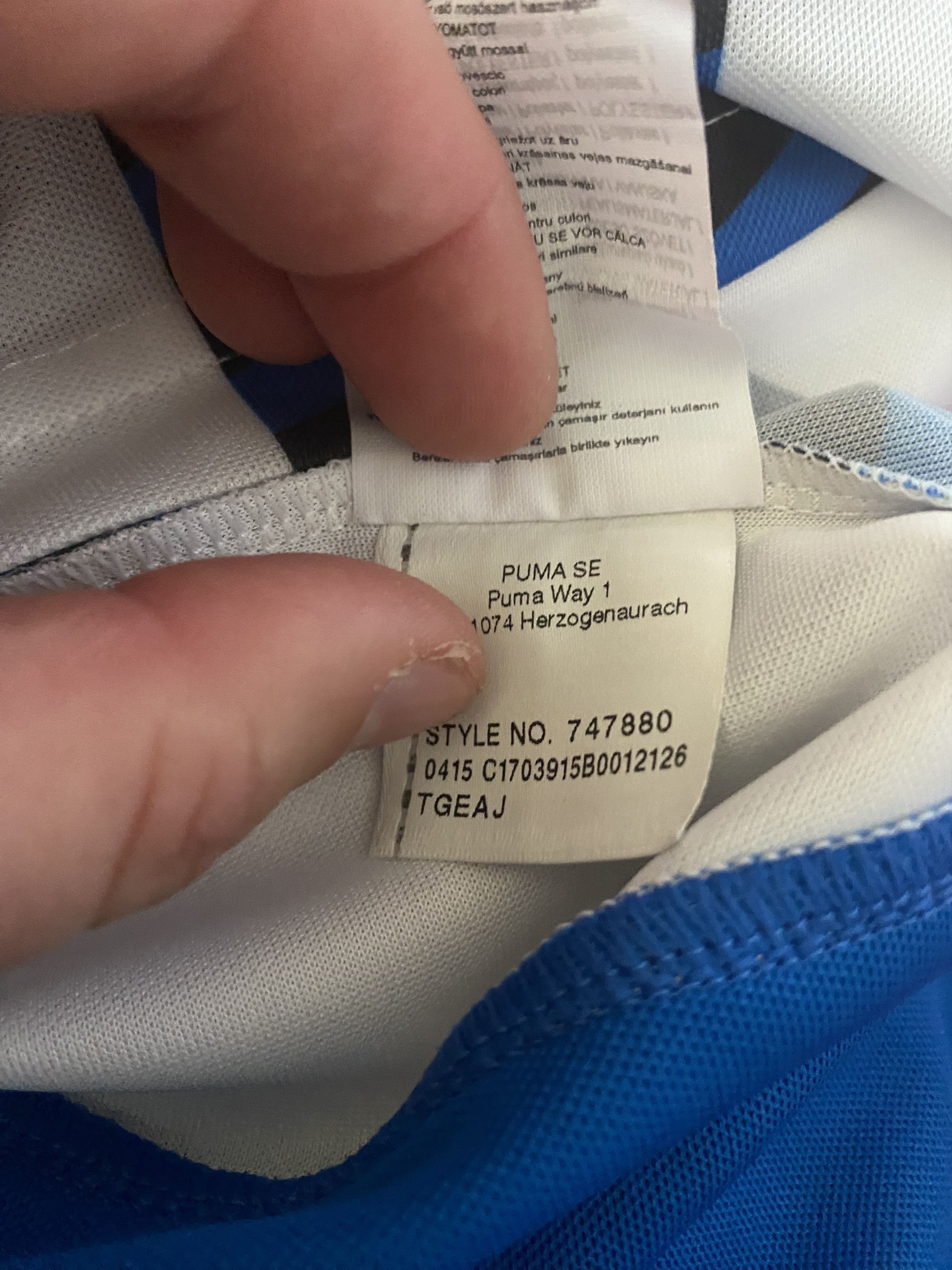 Puma NEWCASTLE UNITED FC 2013 - 2014 - Puma - S - UNIQUE Size US S / EU 44-46 / 1 - 7 Thumbnail