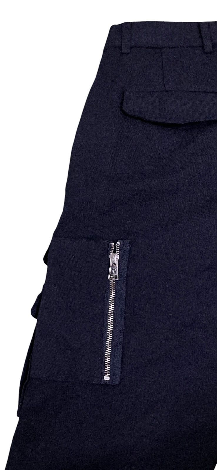 Diet Butcher Slim Skin AW19 Rare Design Diet Butcher Slim Skin Cropped Wool Pants Size US 27 - 5 Thumbnail