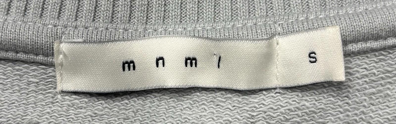 MNML Mnml Sweatshirt Mens Small Oversized Blue Crew Neck Cotton Size US S / EU 44-46 / 1 - 2 Thumbnail
