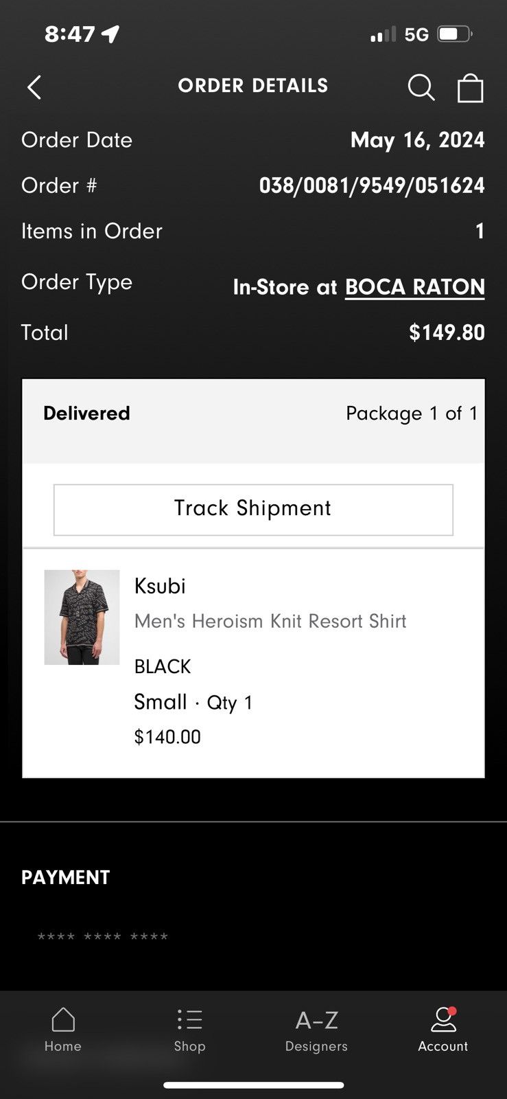 Ksubi Ksubi Resort Button up Size US S / EU 44-46 / 1 - 7 Thumbnail
