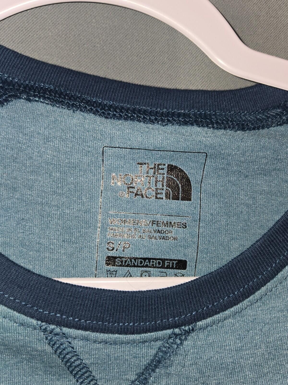 The North Face The North Face Jersey Standard Fit Women's Blue Shirt Small Size S / US 4 / IT 40 - 3 Thumbnail