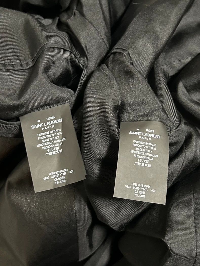 Saint Laurent Paris Saint Laurent Paris 16SS leather collar tassel jacket-2506 Size US S / EU 44-46 / 1 - 5 Thumbnail