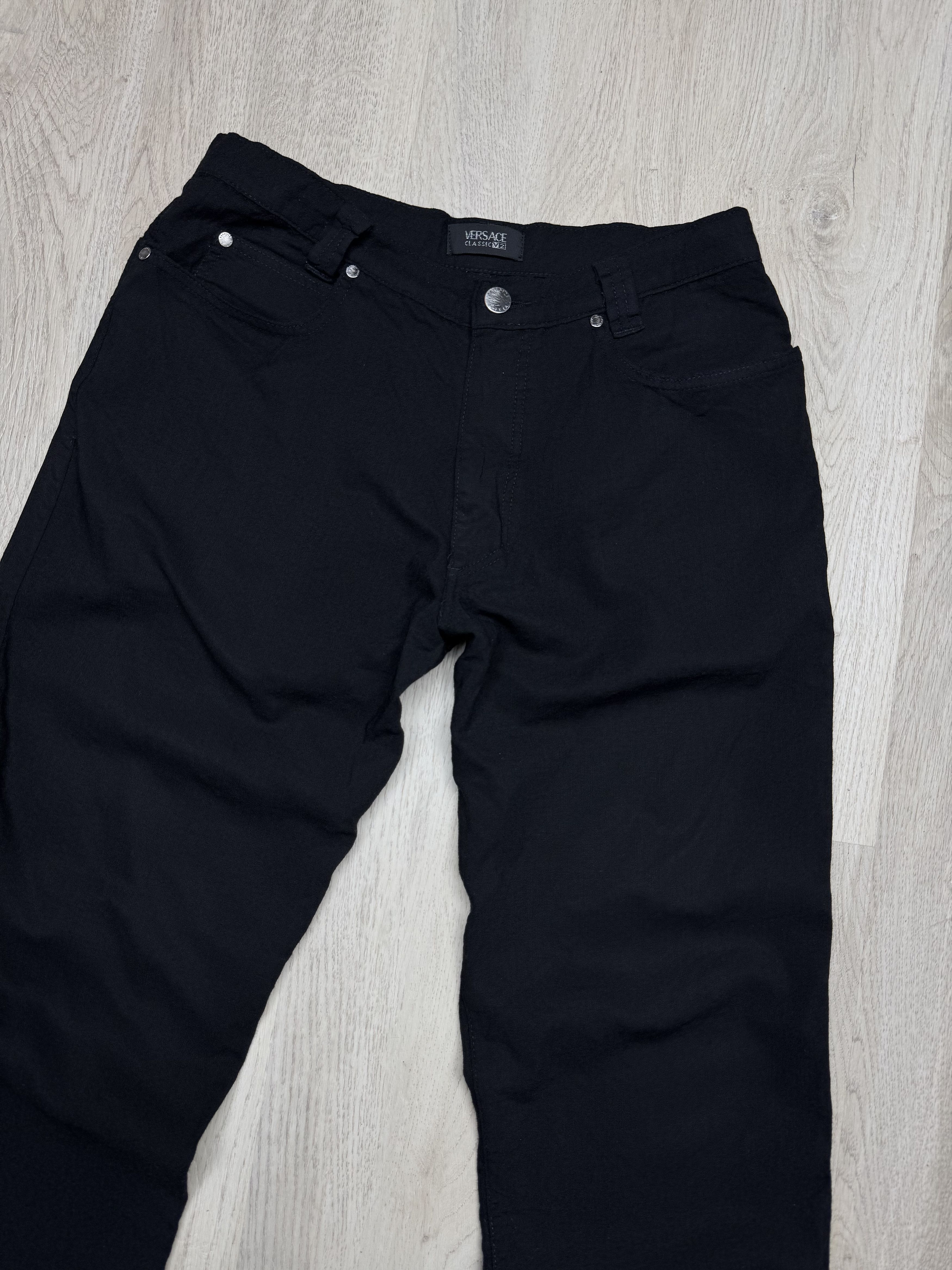 Versace Versace Classic V2 Vintage Mens Wool Pants Size US 32 / EU 48 - 2 Thumbnail