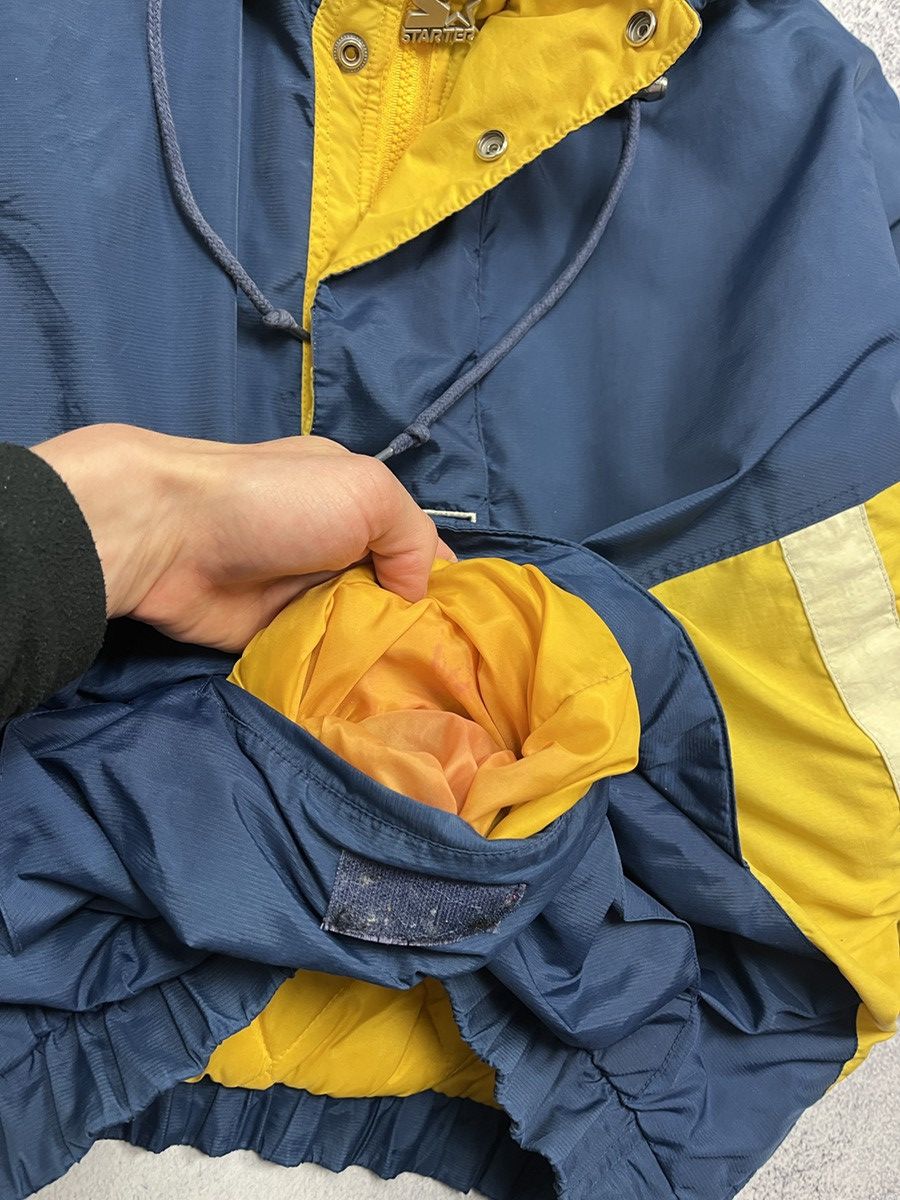 Starter Vintage NCAA Starter Michigan Wolverines Jacket 90’s Rare Size US L / EU 52-54 / 3 - 11 Thumbnail