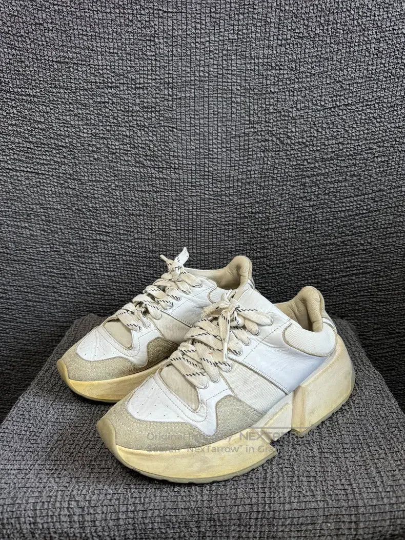 Maison Margiela Maison Margiela Maison Margiela Leather Net Face Patchwork Size US 8 / IT 38 - 1 Thumbnail