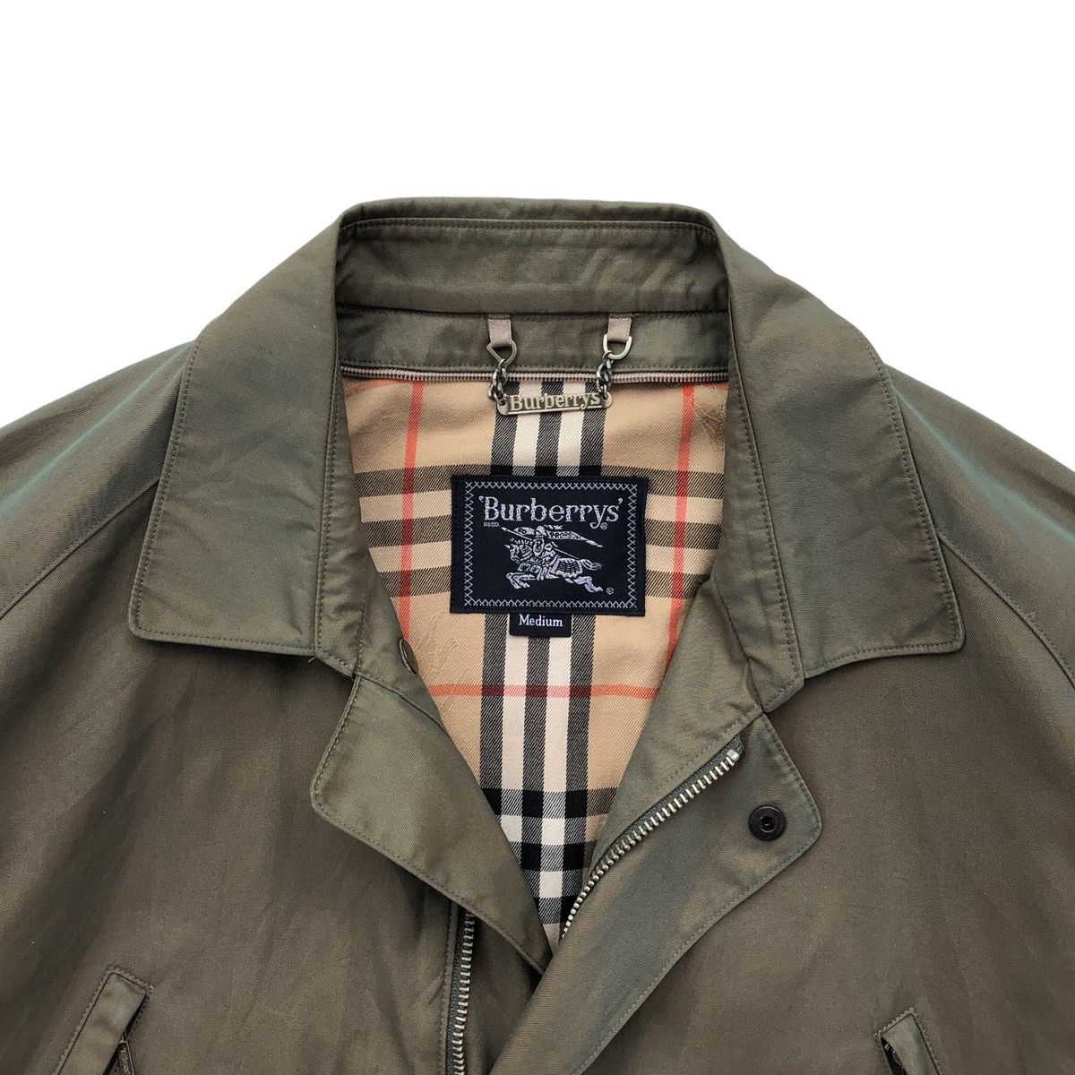 Burberry Vintage Burberrys Lined Novacheck Jacket For Women Size M / US 6-8 / IT 42-44 - 17 Thumbnail