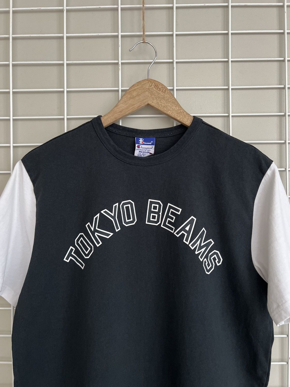Beams Japan × Champion Beams x Champion T-Shirt Mens Size M Tokyo Beams Crew Neck Size US M / EU 48-50 / 2 - 2 Thumbnail