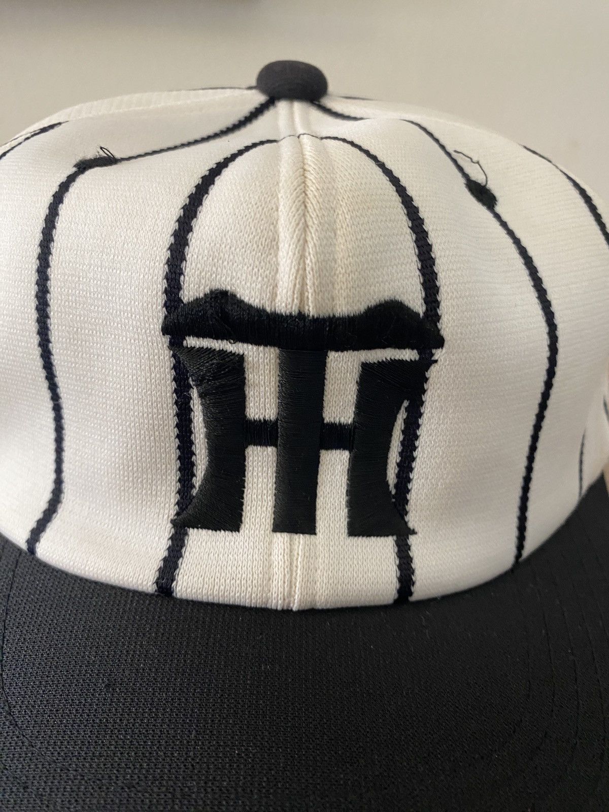 MLB Vintage Hanshen Tigers Japanese Baseball Strapback Hat Cap Size ONE SIZE - 2 Thumbnail