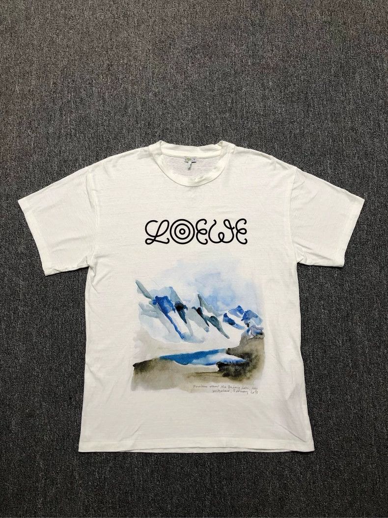 Loewe LOEWE Snow mountain pattern short sleeve Size M / US 6-8 / IT 42-44 - 1 Thumbnail