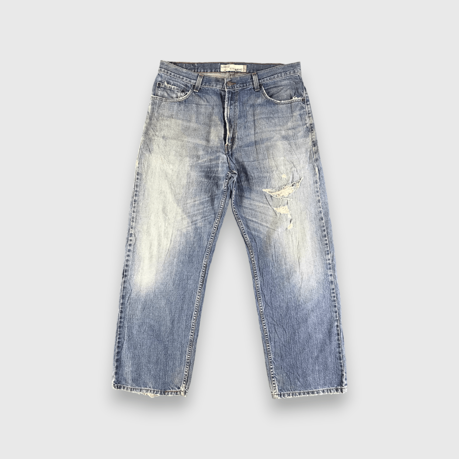Levi's Vintage Blue Wash Levis 569 Jeans-J3144 Size US 38 / EU 54 - 1 Thumbnail