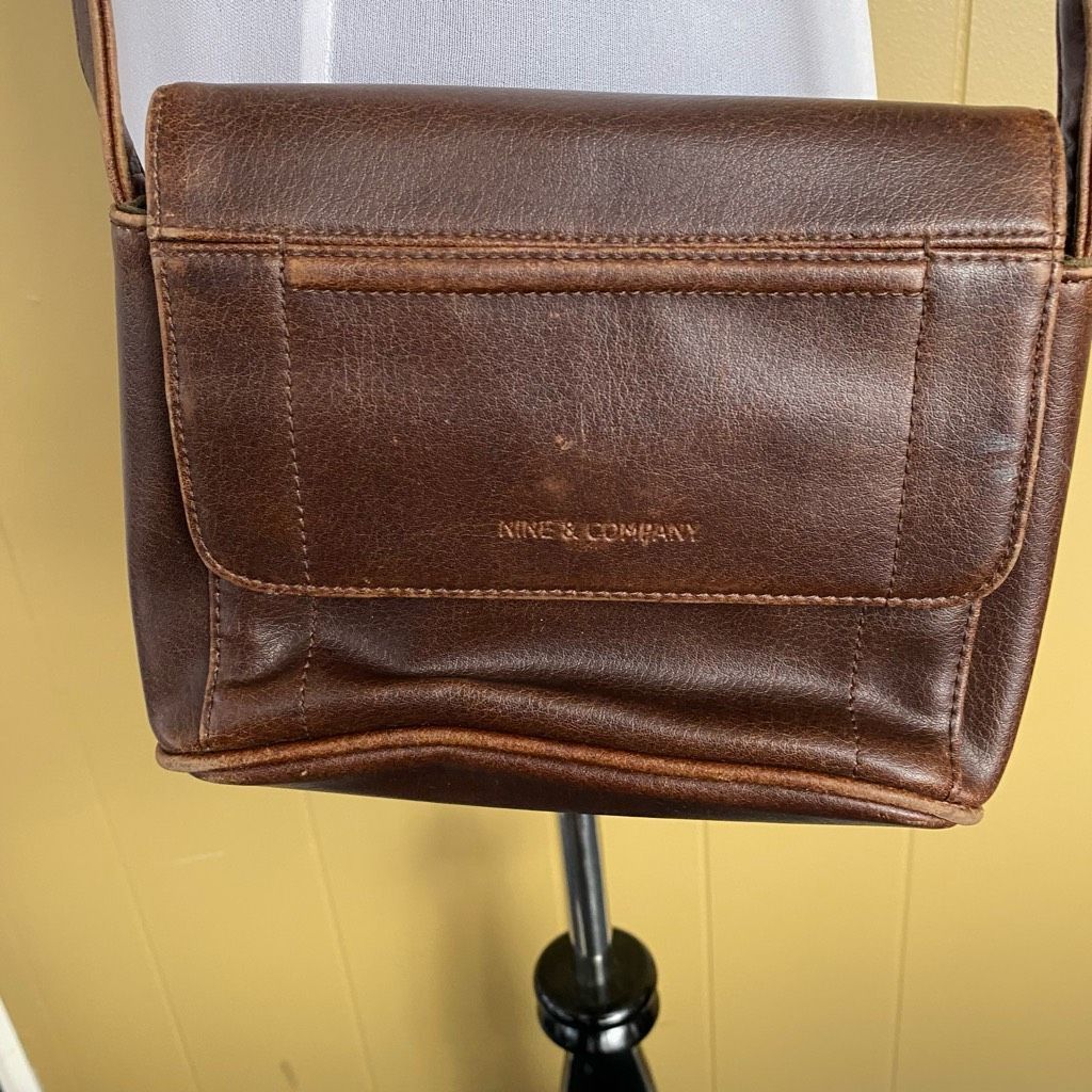 Nine West Nine and company crossbody purse w/flap and snap closure bro Size ONE SIZE - 2 Thumbnail