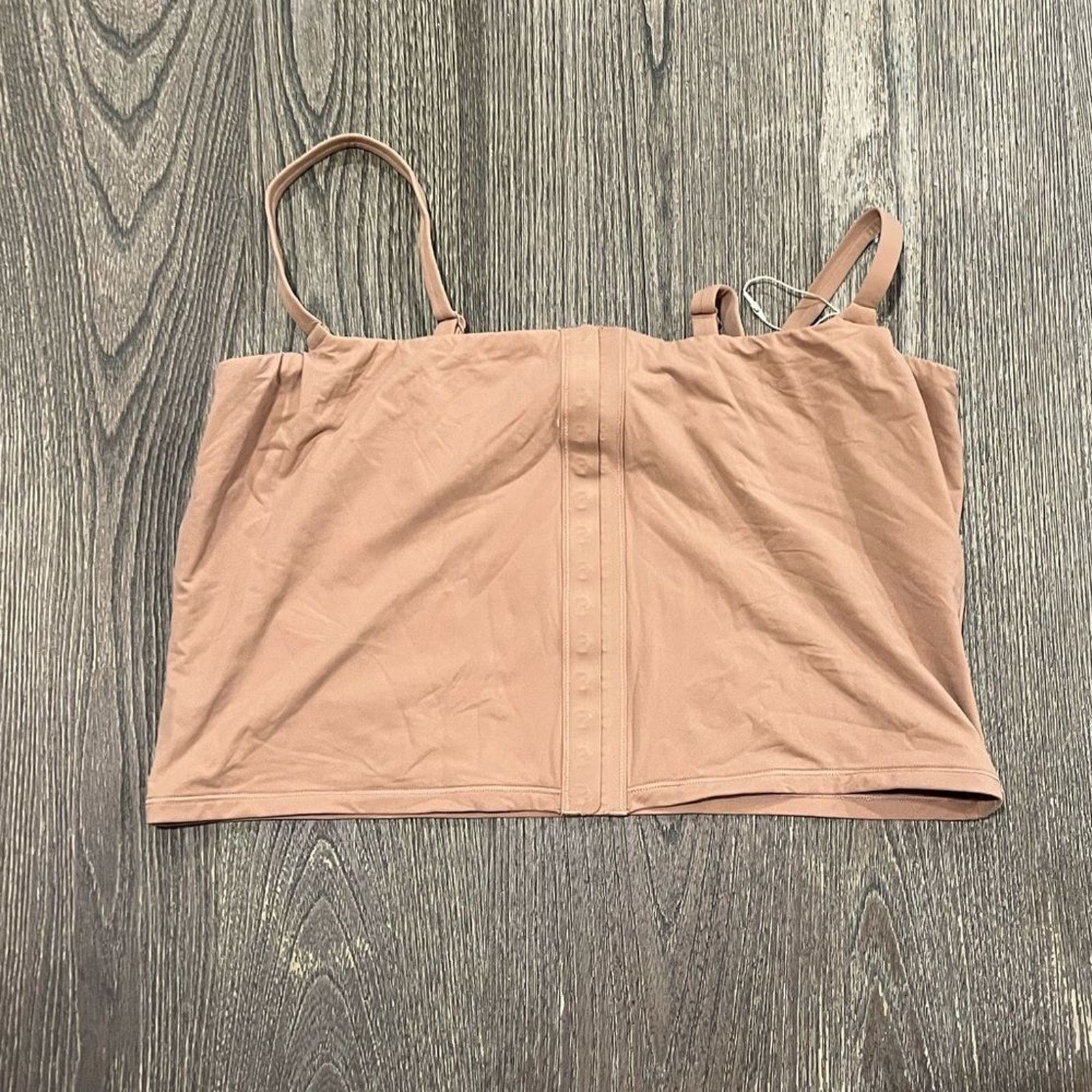 SKIMS NWT Skims Fits Everybody Adaptive Cami Crop Top Sienna 3X Size 3XL / US 20-22 - 1 Thumbnail