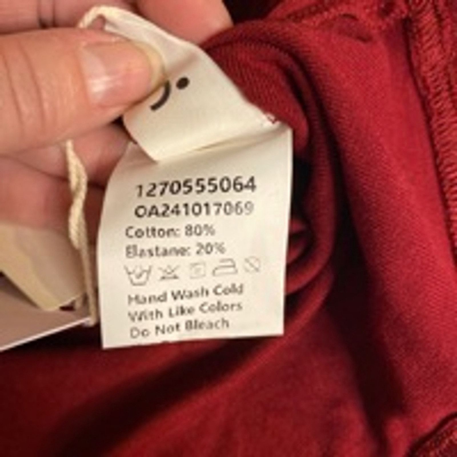 Other Cämmense Red Mesh Long Sleeve Twist Top Size Small NWT Size S / US 4 / IT 40 - 6 Thumbnail