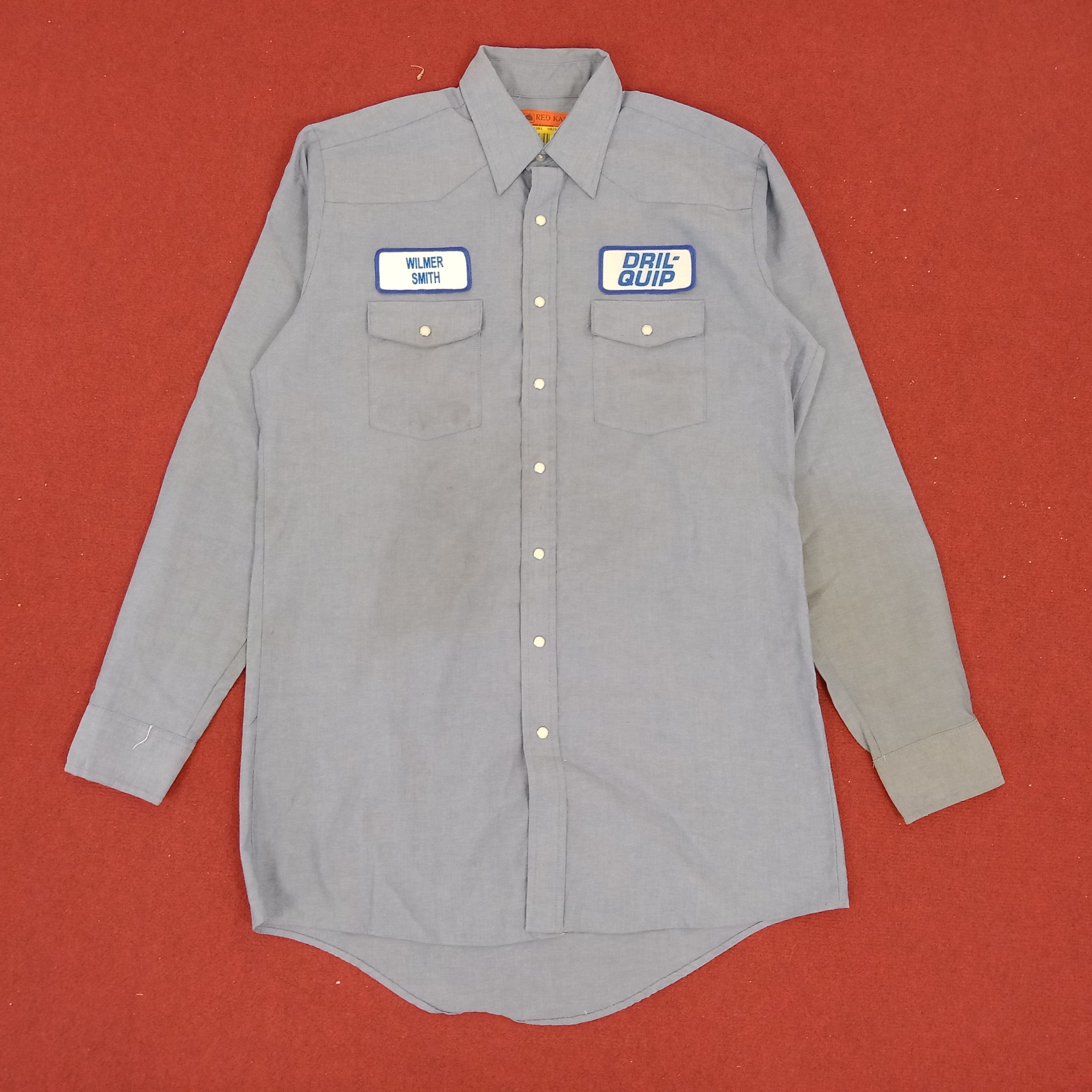Dril-Quip Workwear Style Casual Shirt