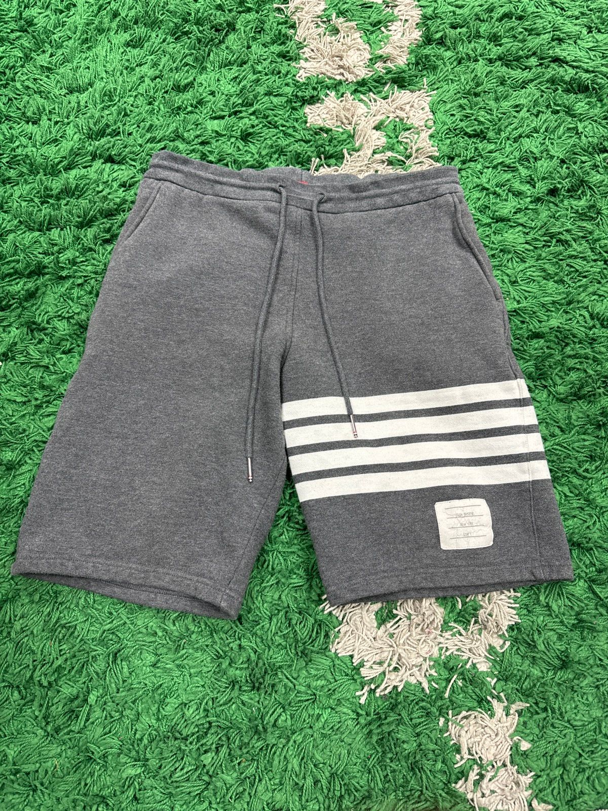 Pre-owned Thom Browne Shorts In Grey