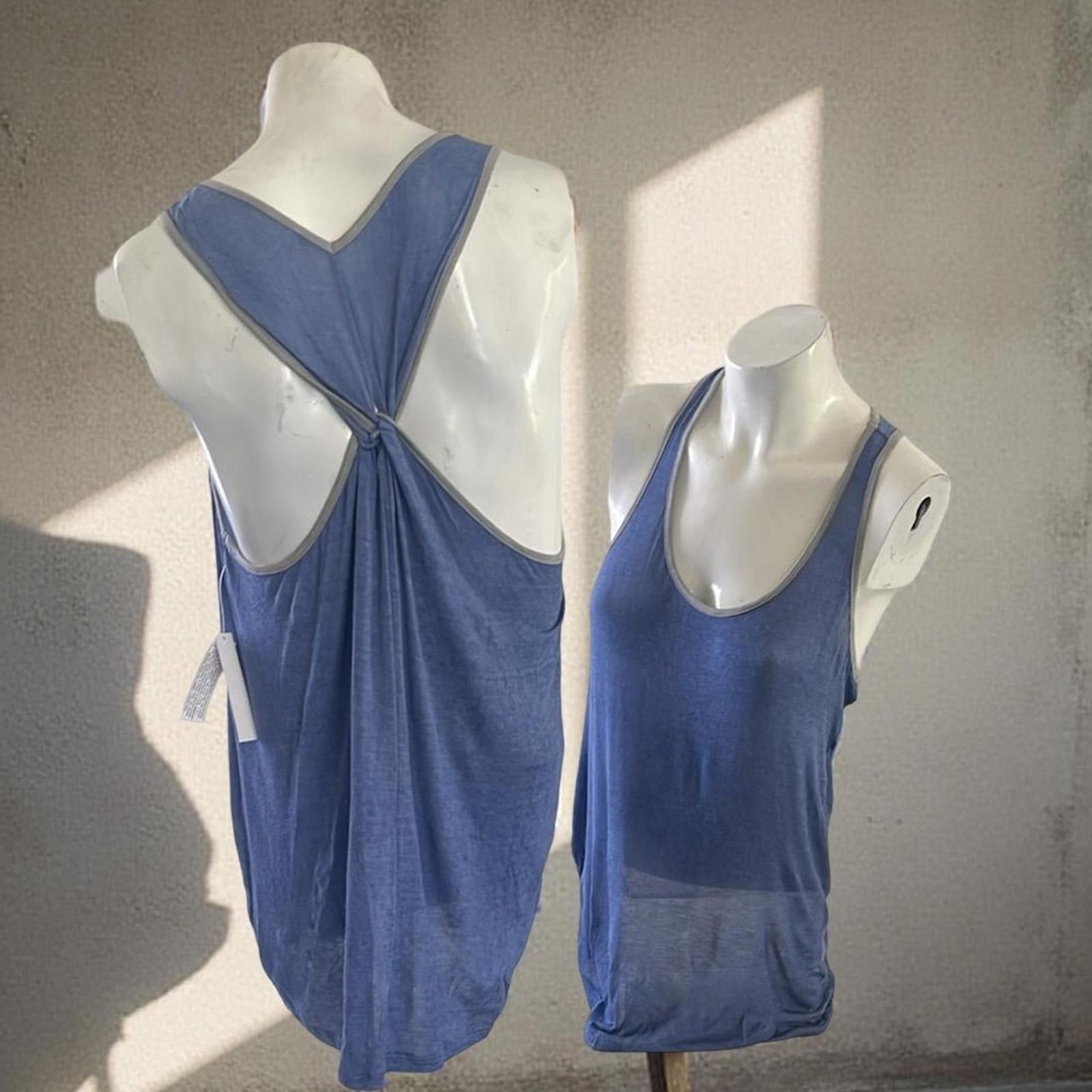 Other 2 Pack Blue Soft and Airy Yoga Tank Top - NWT size S,M, L Size M / US 6-8 / IT 42-44 - 4 Thumbnail
