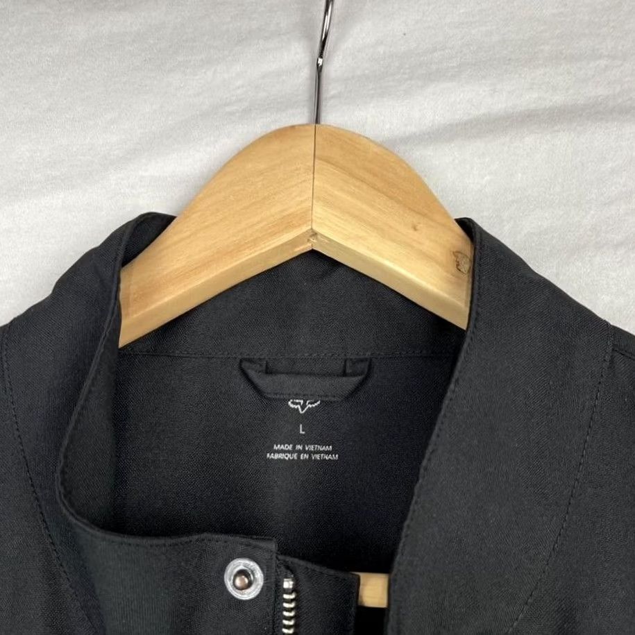 Fox Racing Fox Racing Jacket Mens Large Black Reflective Moto Riding Zip Convertible Vest Size US L / EU 52-54 / 3 - 3 Thumbnail