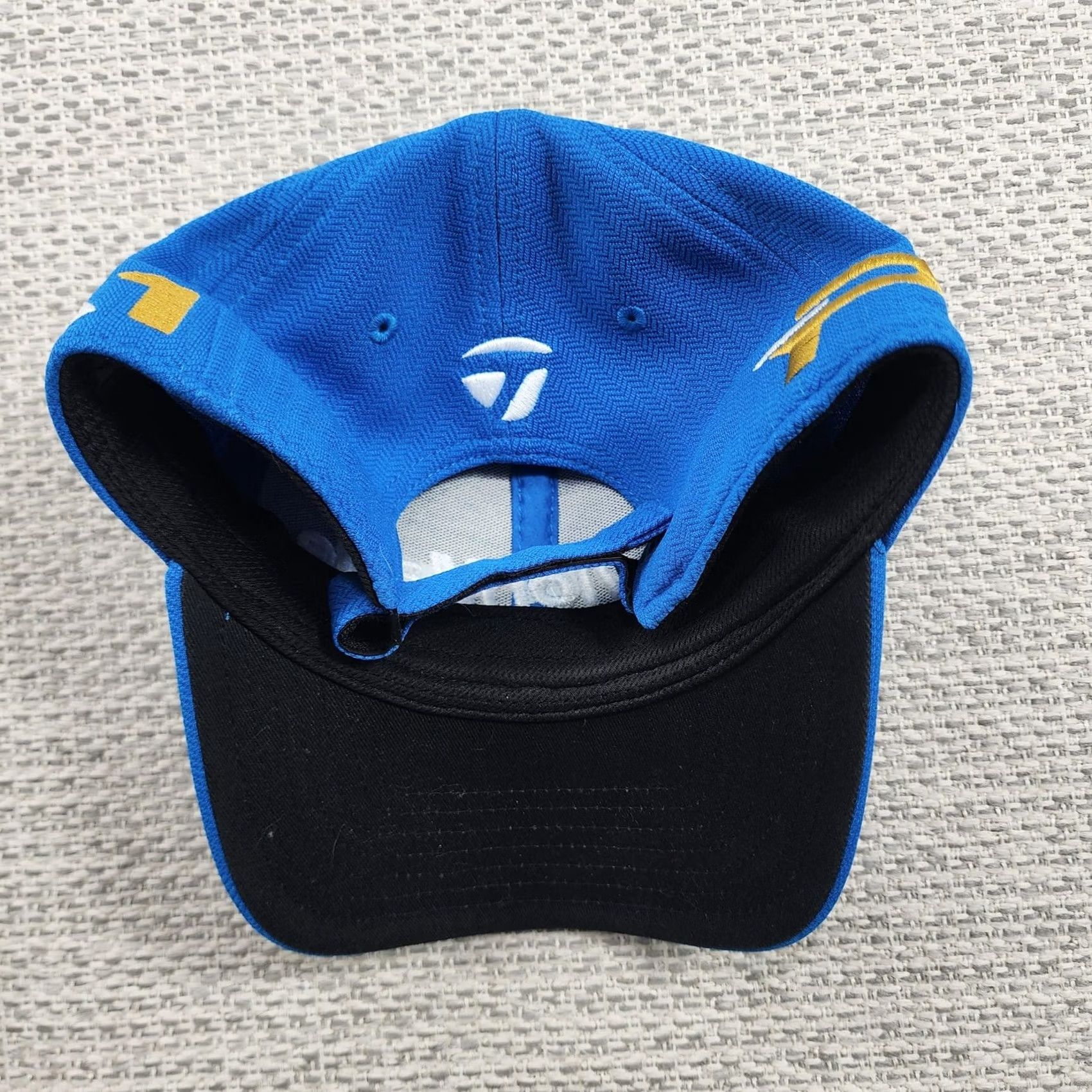 TaylorMade TaylorMade Hat Cap Strap Back Mens One Size Blue White Golf Embroidered M1 PSi - OSFA Adjustable, Twill, Herringbone, Royal Blue, Golf Hat Size ONE SIZE - 5 Thumbnail