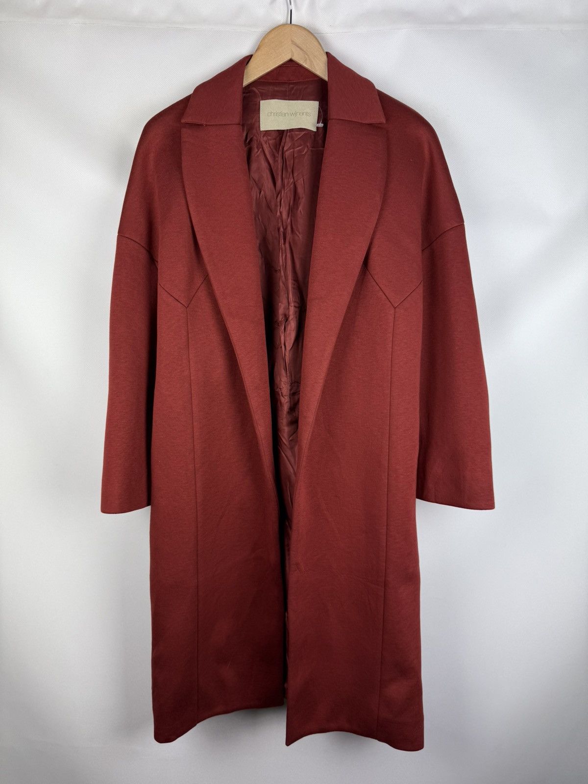 Christian Wijnants × Designer Christian Wijnants Ladies Belted Viscose Coat Jacket Size 40 Size M / US 6-8 / IT 42-44 - 1 Thumbnail