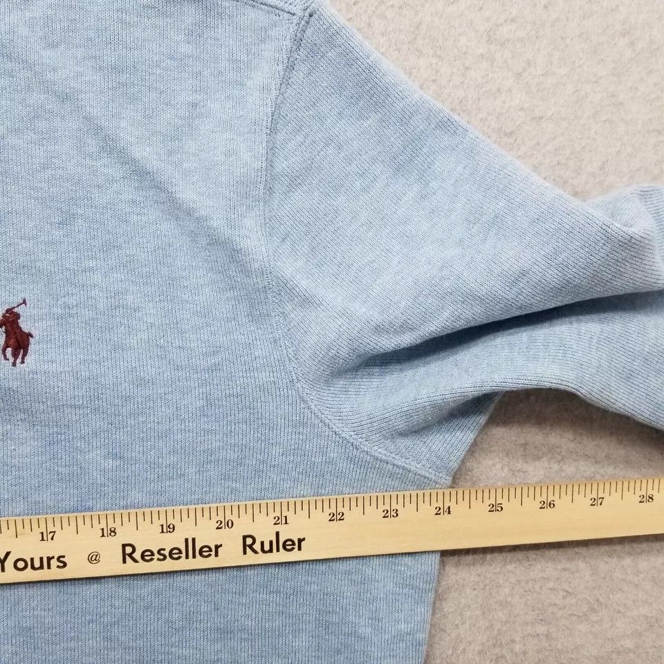 Polo Ralph Lauren Polo Ralph Lauren Sweater Mens Large Pullover Zip Cotton Size US L / EU 52-54 / 3 - 10 Thumbnail