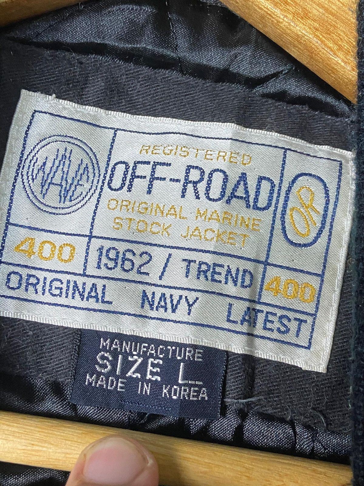 Japanese Brand Off Road Original Marine Embroidered Jacket (150) Size US L / EU 52-54 / 3 - 9 Thumbnail