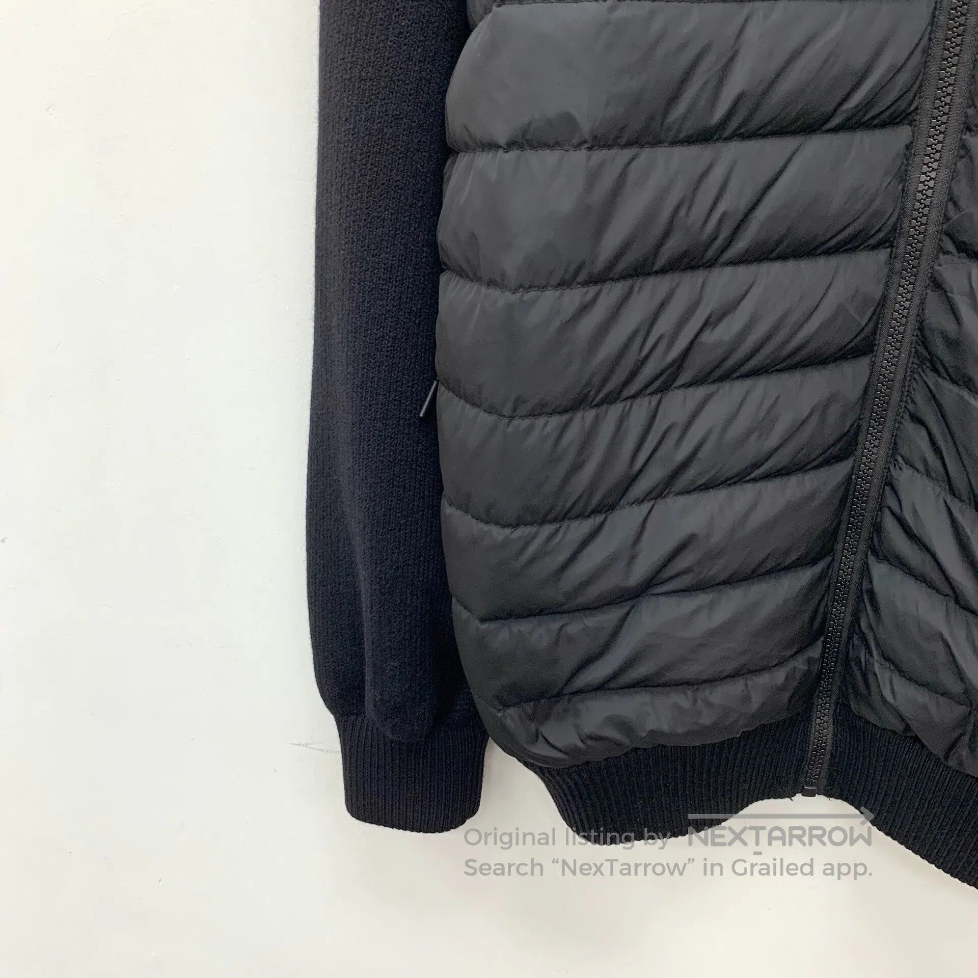 Canada Goose Canada Goose Black Logo Patch Collar Zipper Long Sleeve Kn Size US L / EU 52-54 / 3 - 4 Thumbnail
