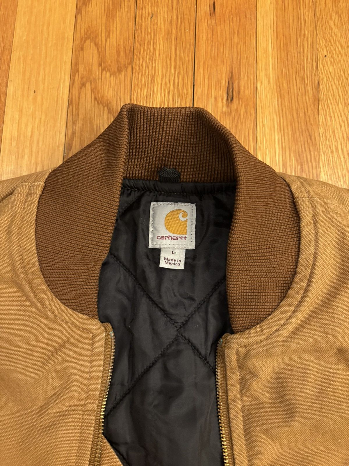 Carhartt Mens Carhartt Duck Tan Vest Size Large Size US L / EU 52-54 / 3 - 3 Thumbnail