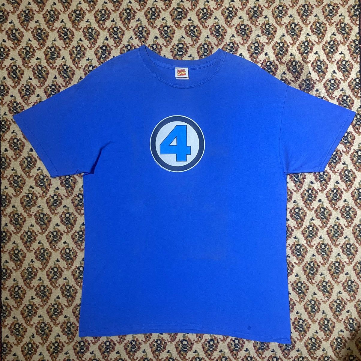 Marvel Comics × Vintage Vintage 2008 Fantastic Four Tshirt Size US L / EU 52-54 / 3 - 1 Thumbnail