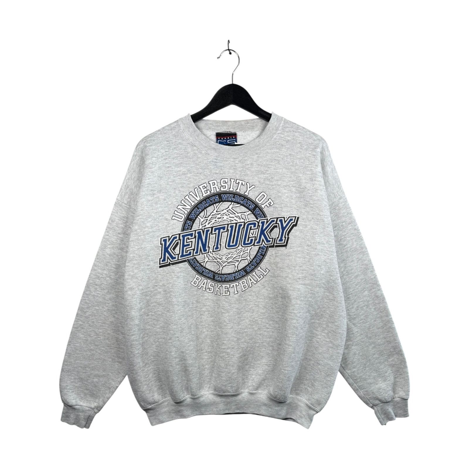 Vintage University Of Kentucky Basketball Crewneck XXL