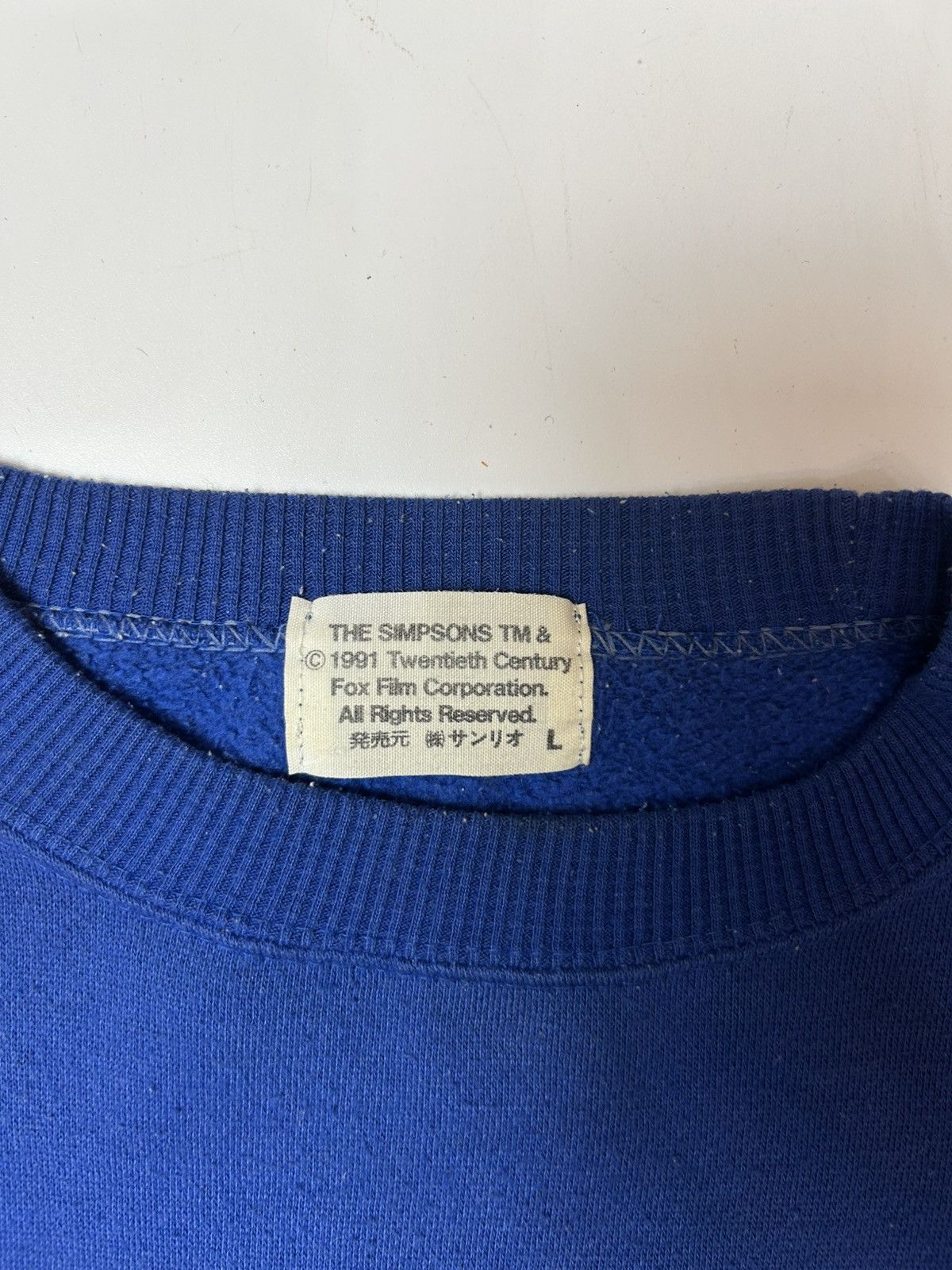 Cartoon Network × Planet Hollywood × The Simpsons THE SIMPSONS PULL OVER SWEATSHIRT Size US L / EU 52-54 / 3 - 5 Thumbnail