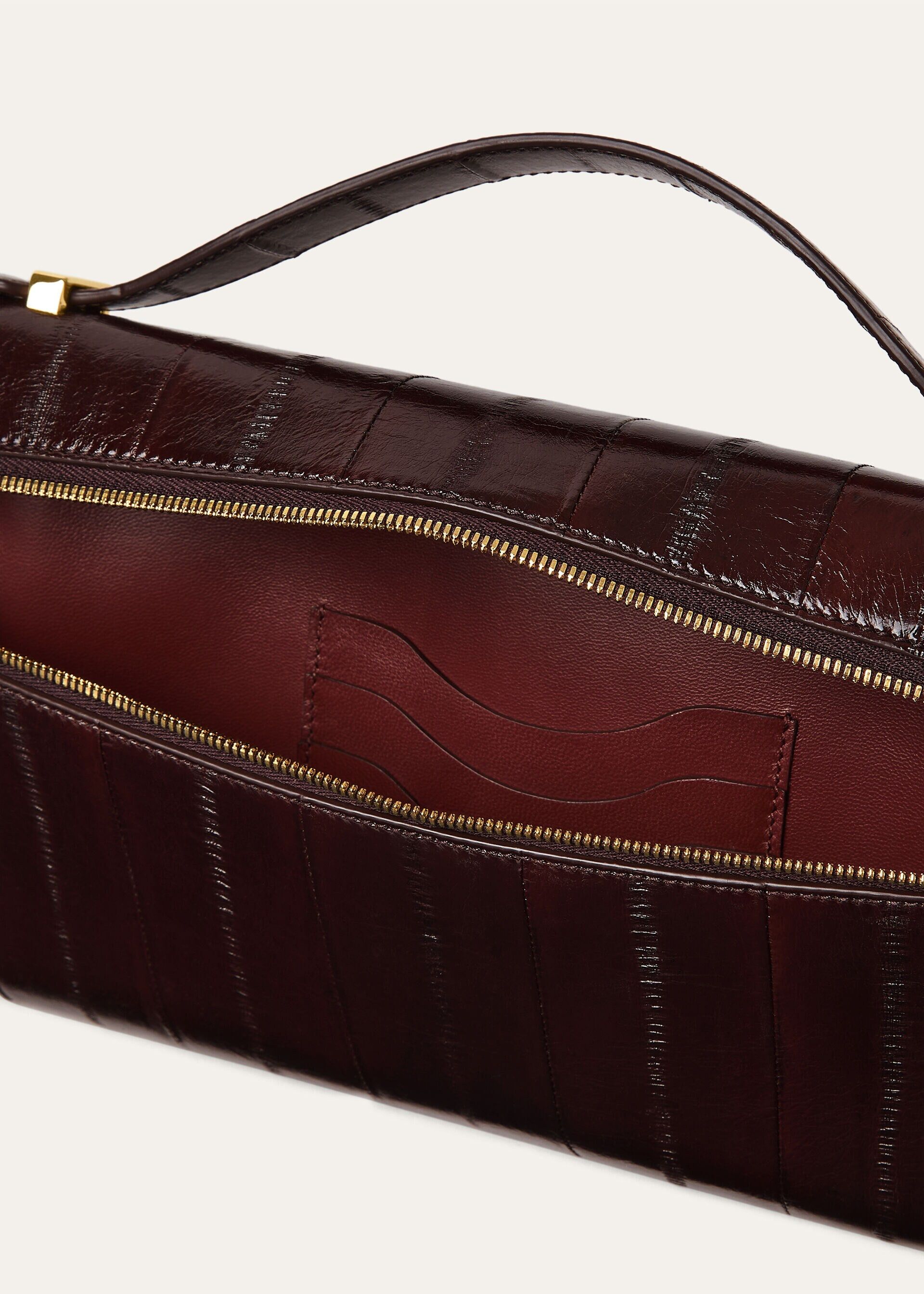 Loro Piana os11x0426 FAR1214 Size: OS / L29 Extra Clutch in Shiny Size ONE SIZE - 4 Thumbnail