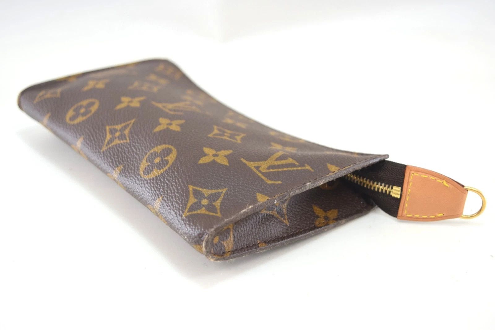 Louis Vuitton Auth Louis Vuitton Bucket Pouch GM Monogram Canvas 51983 Size ONE SIZE - 9 Thumbnail