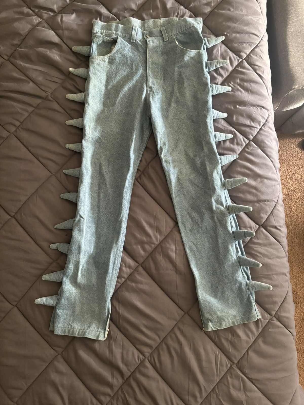 Ryder Studios Ryder studios spiked denim Size US 32 / EU 48 - 1 Thumbnail