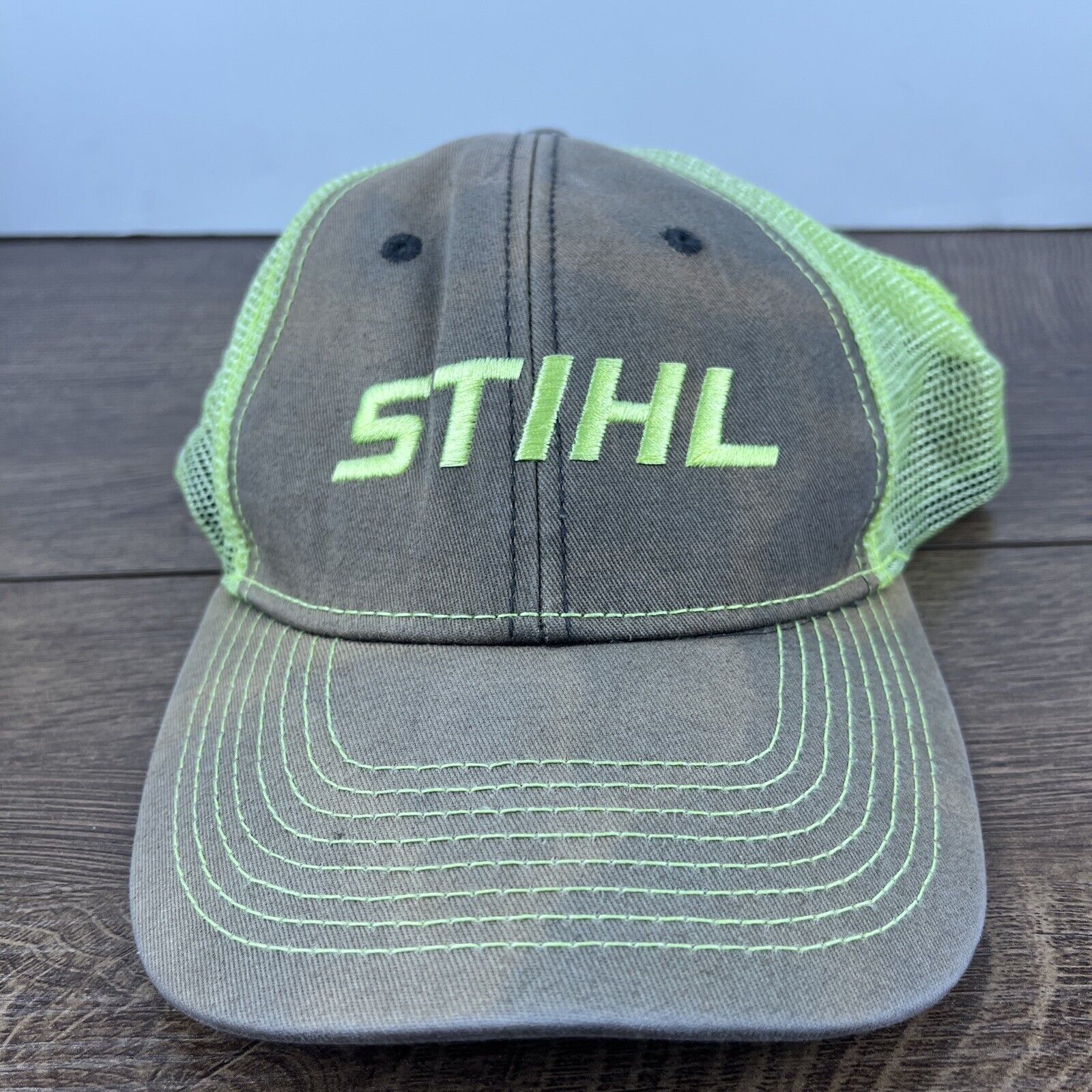 Other Stihl Hat STIHL Gray Hat Adjustable Adult Size Hat Gray Cap Size ONE SIZE - 1 Thumbnail