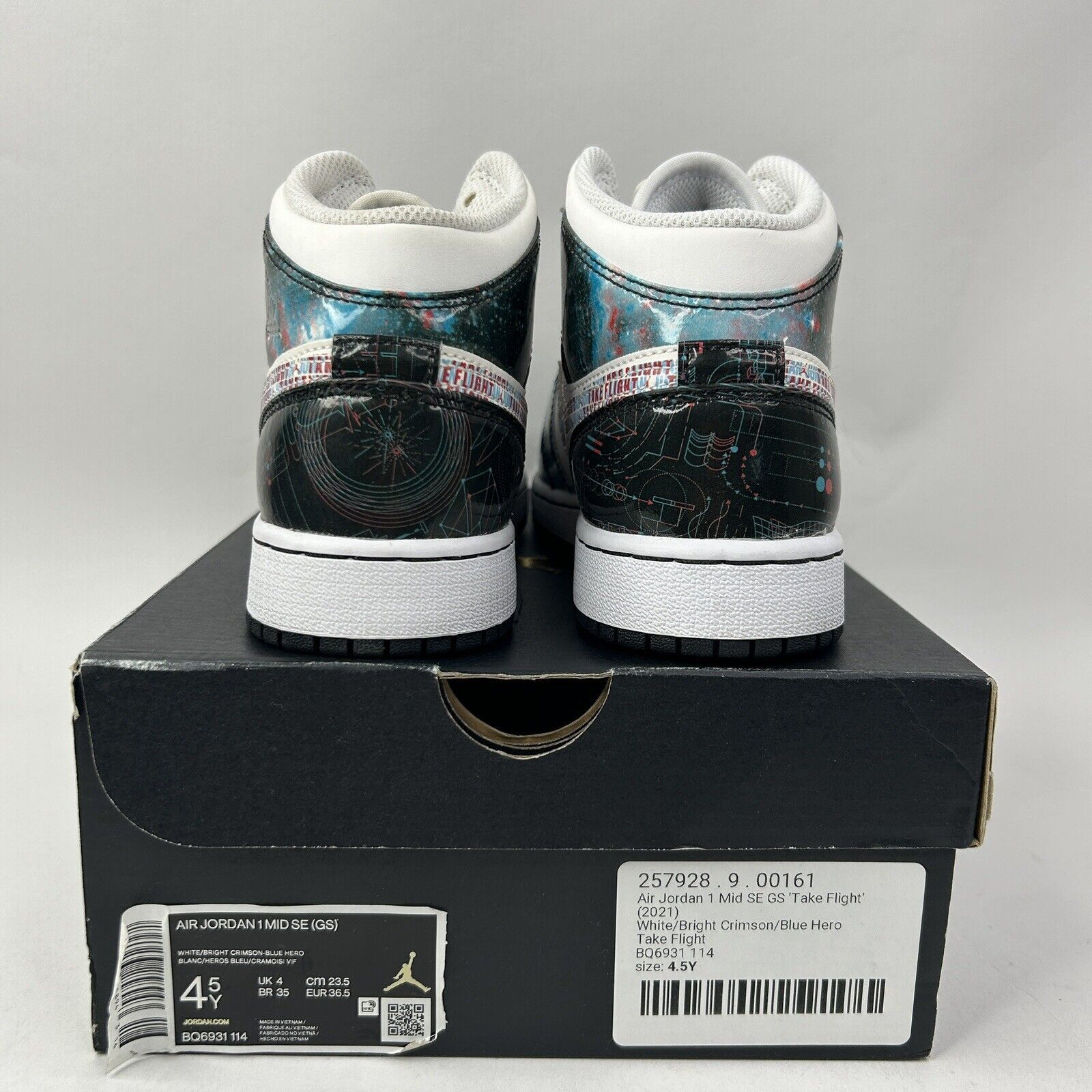 Nike Nike Air Jordan 1 Mid SE GS “Take Flight” 2024 Size US 6 / IT 36 - 4 Thumbnail