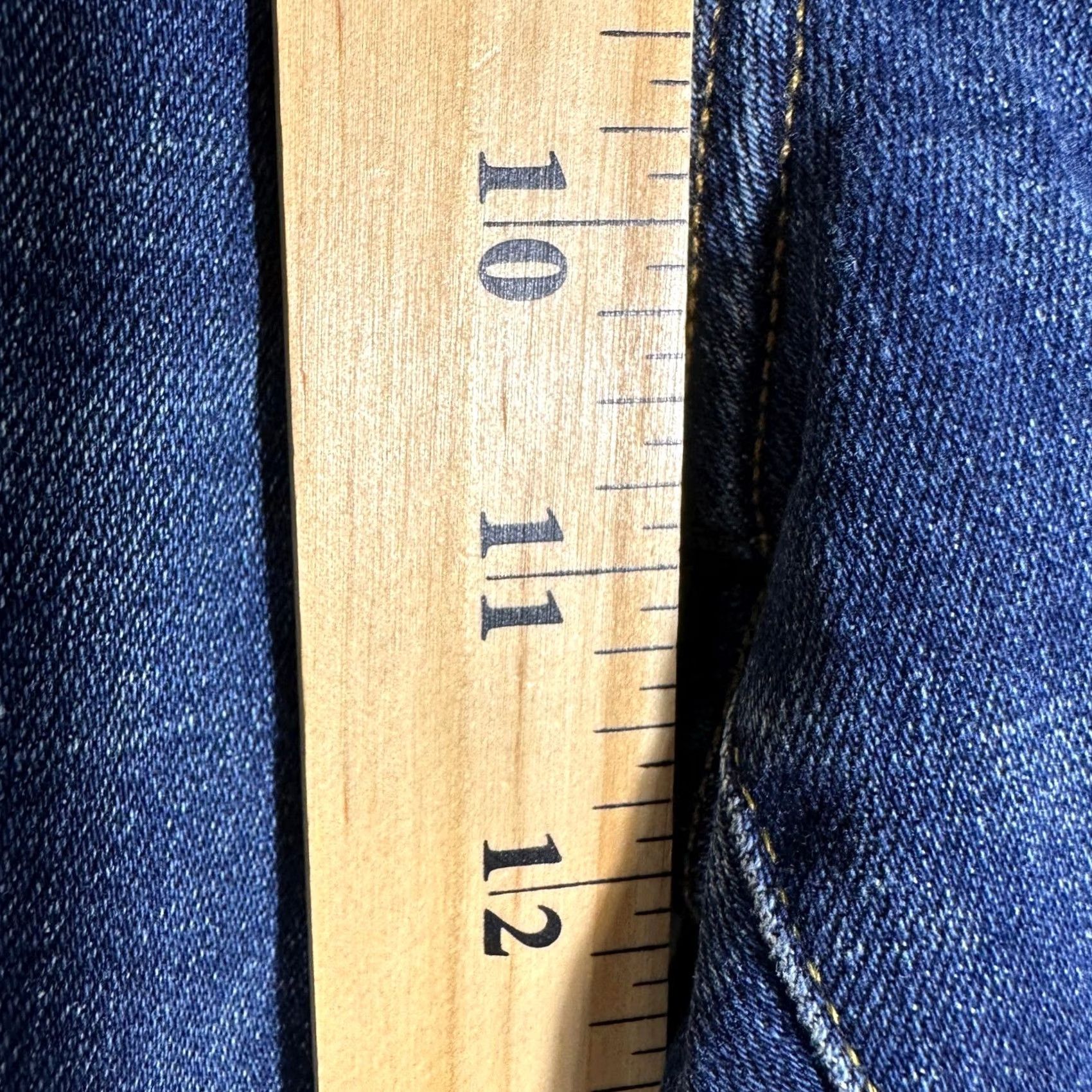 Vintage G-Star RAW 3301 Slim Distressed Denim Jeans Mens 34x32 Button Fly Blue Size US 34 / EU 50 - 4 Thumbnail
