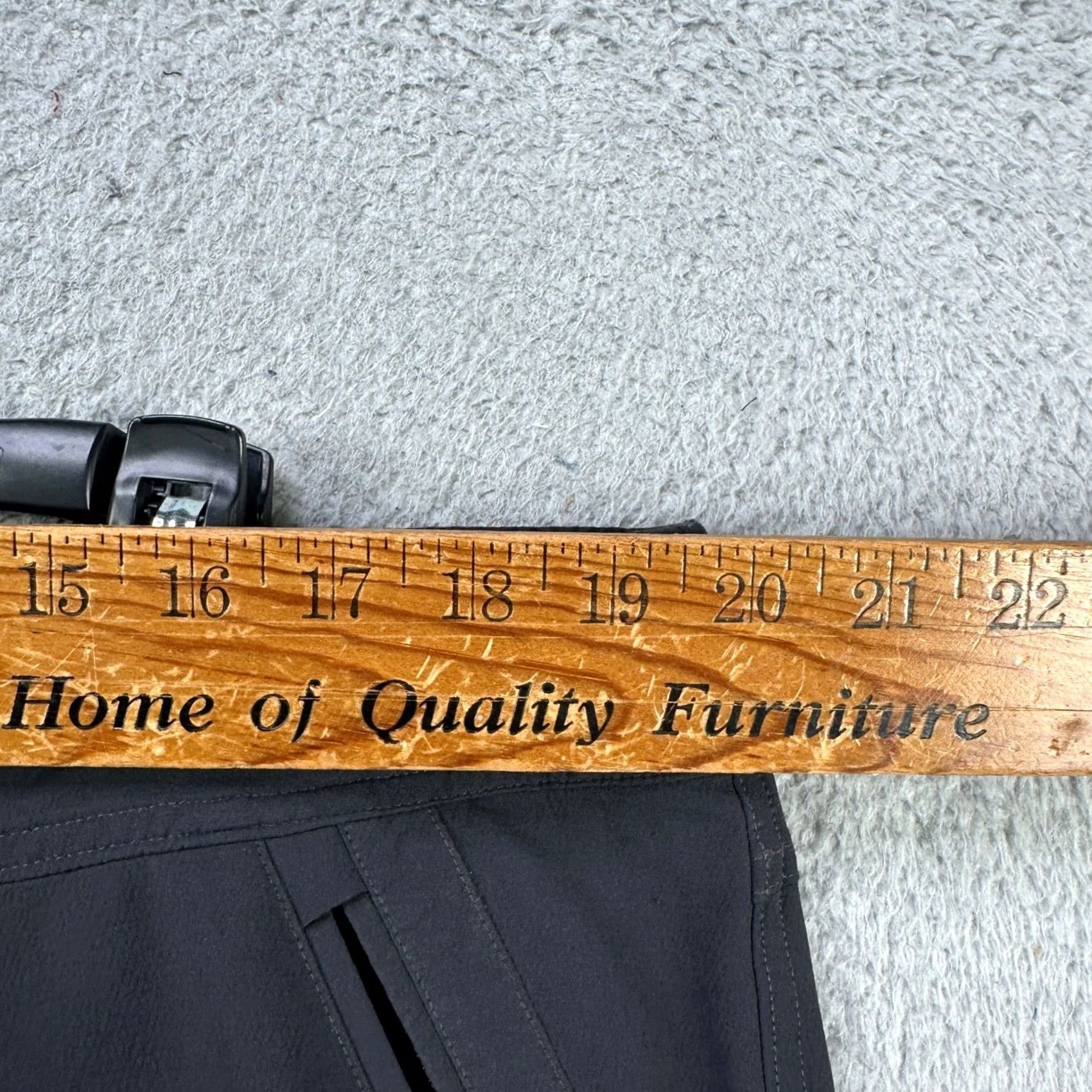 Vintage Kuhl Nylon Blend Pants Hiking Men 38X30 Black Flat Front Straight Travel Stretch Size US 38 / EU 54 - 5 Thumbnail