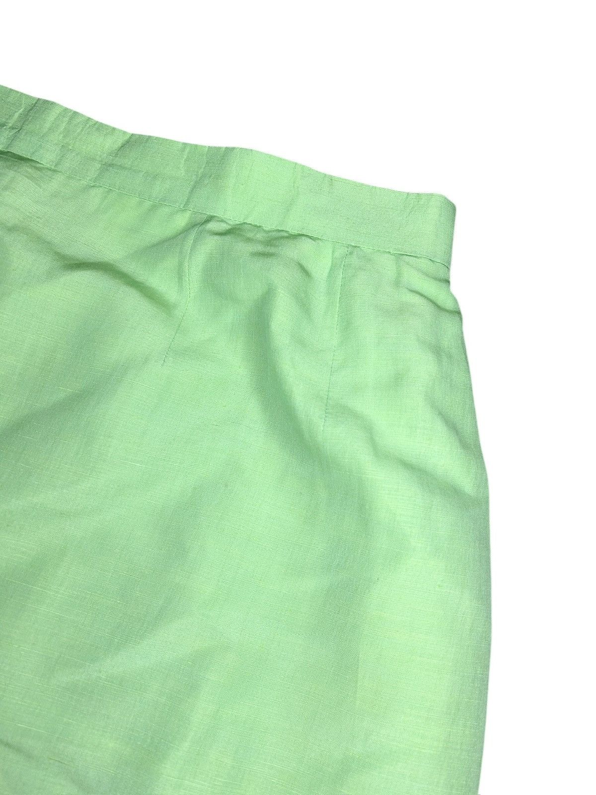Hermes 90s Silk/Linen Skirt Size 34" / US 12 / IT 48 - 5 Thumbnail
